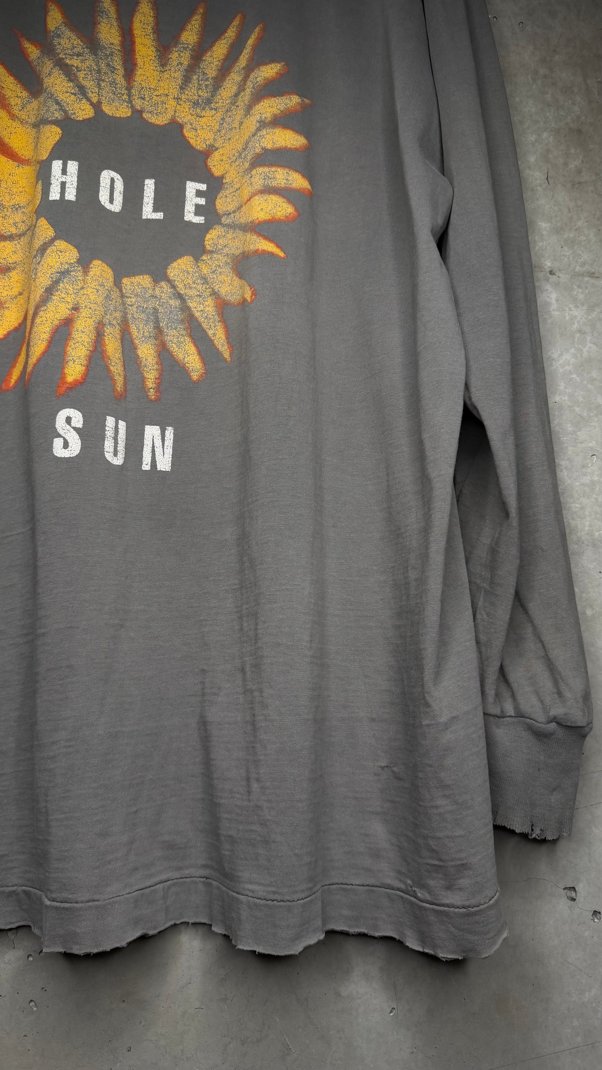 SOUNDGARDEN ‘BLACK HOLE SUN’ LONGSLEEVE 94’ | FADED & DISTRESSED