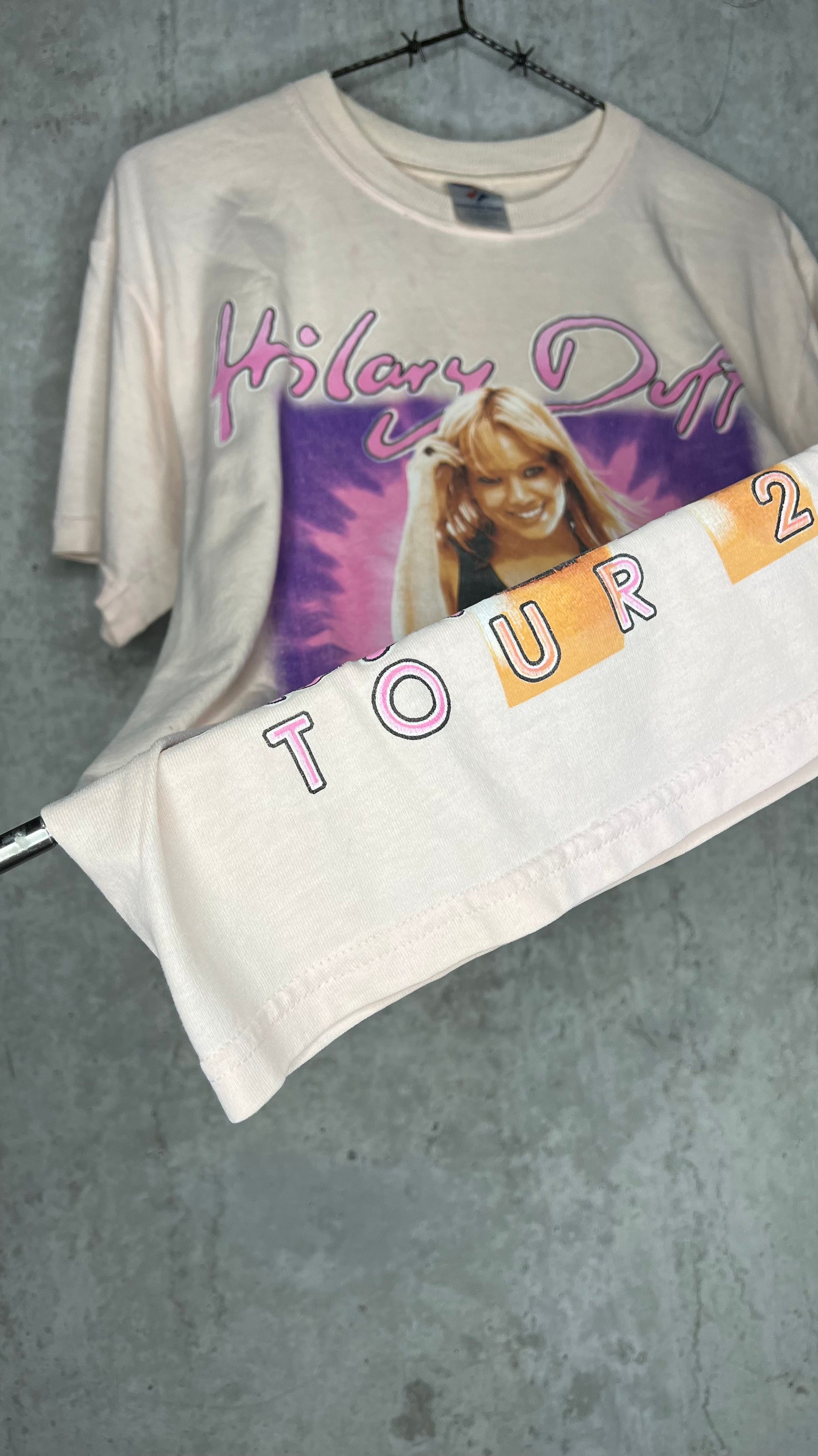 HILARY DUFF TOUR TEE 05’