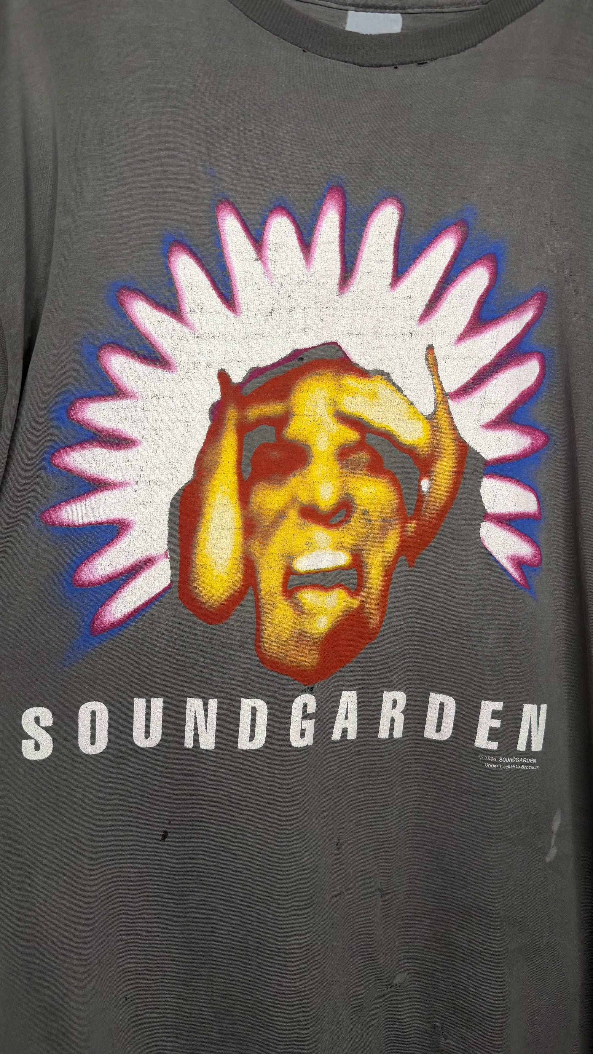 SOUNDGARDEN ‘BLACK HOLE SUN’ LONGSLEEVE 94’ | FADED & DISTRESSED