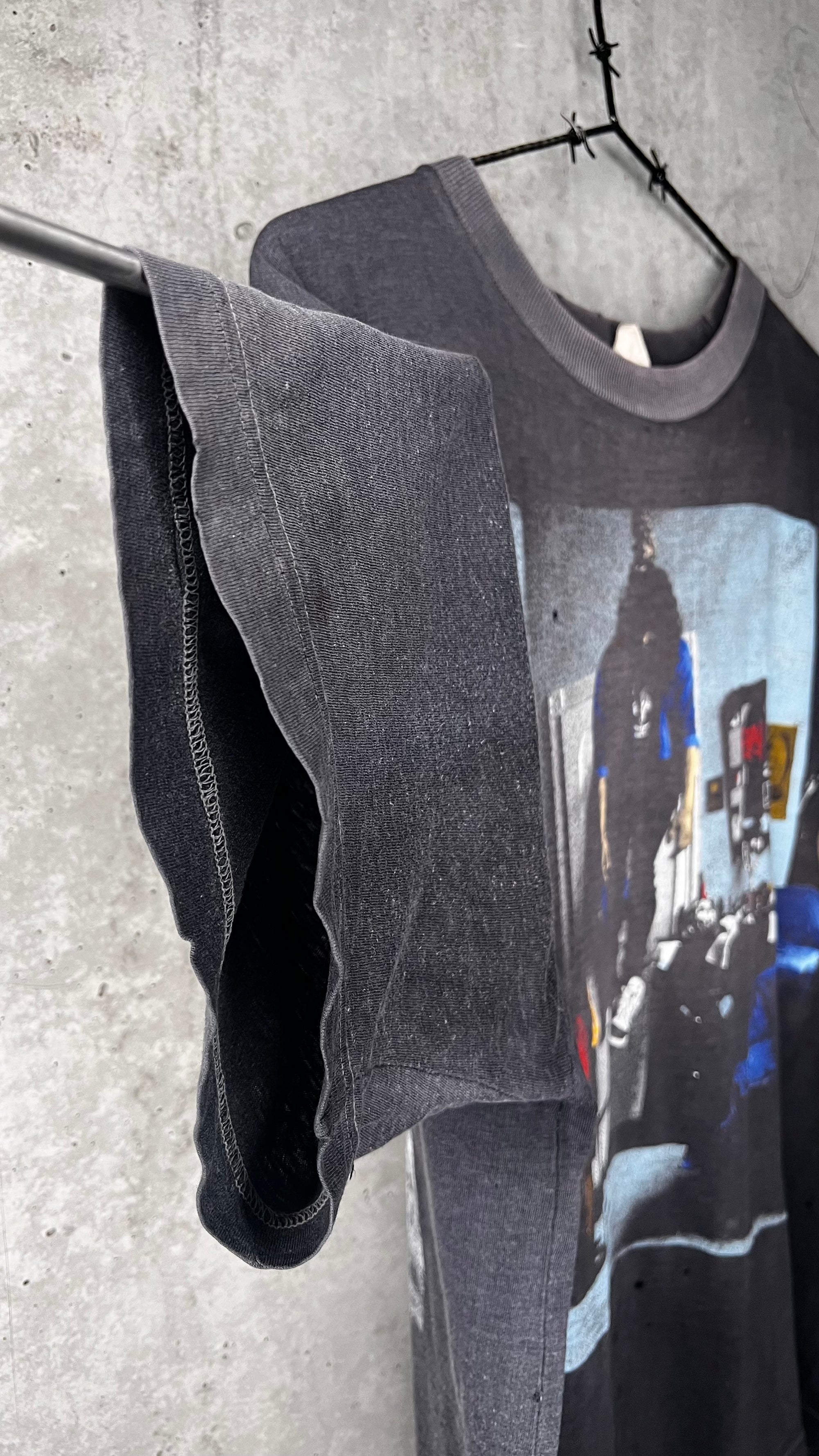 SLAYER MANDATORY SUICIDE HANGING BOY TEE | LIGHTLY THRASHED FADER #1