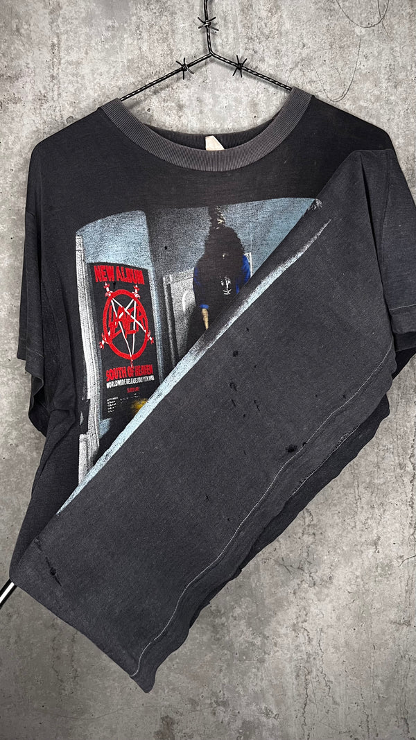 SLAYER MANDATORY SUICIDE HANGING BOY TEE | LIGHTLY THRASHED FADER #1