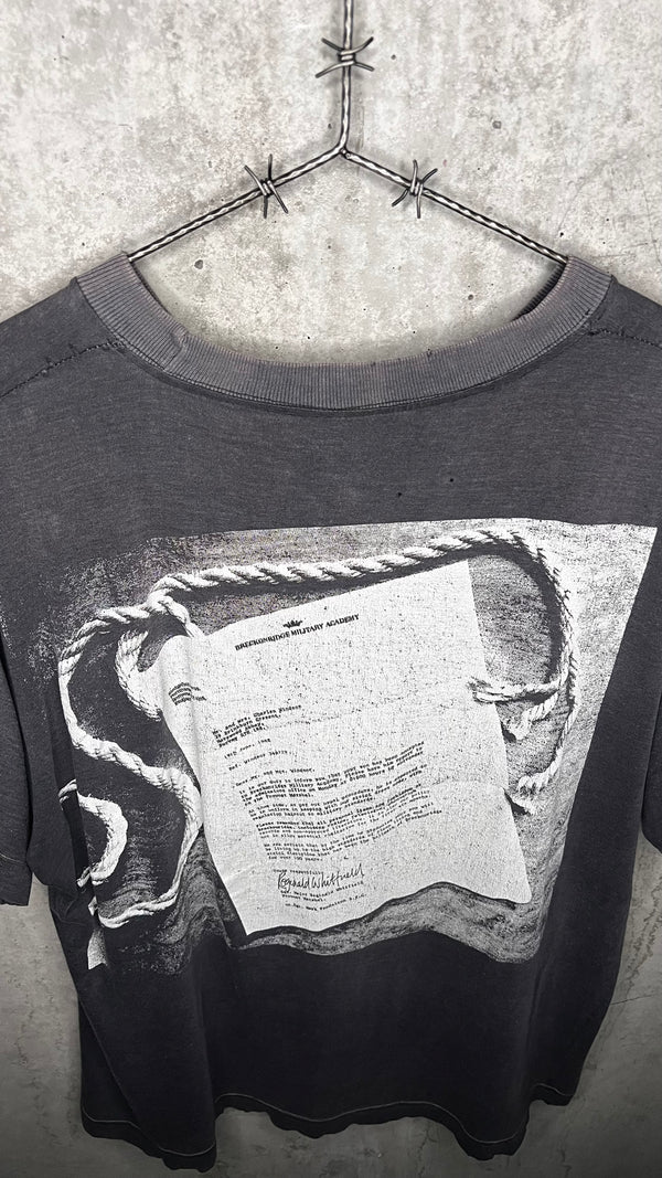 SLAYER MANDATORY SUICIDE HANGING BOY TEE | LIGHTLY THRASHED FADER #1