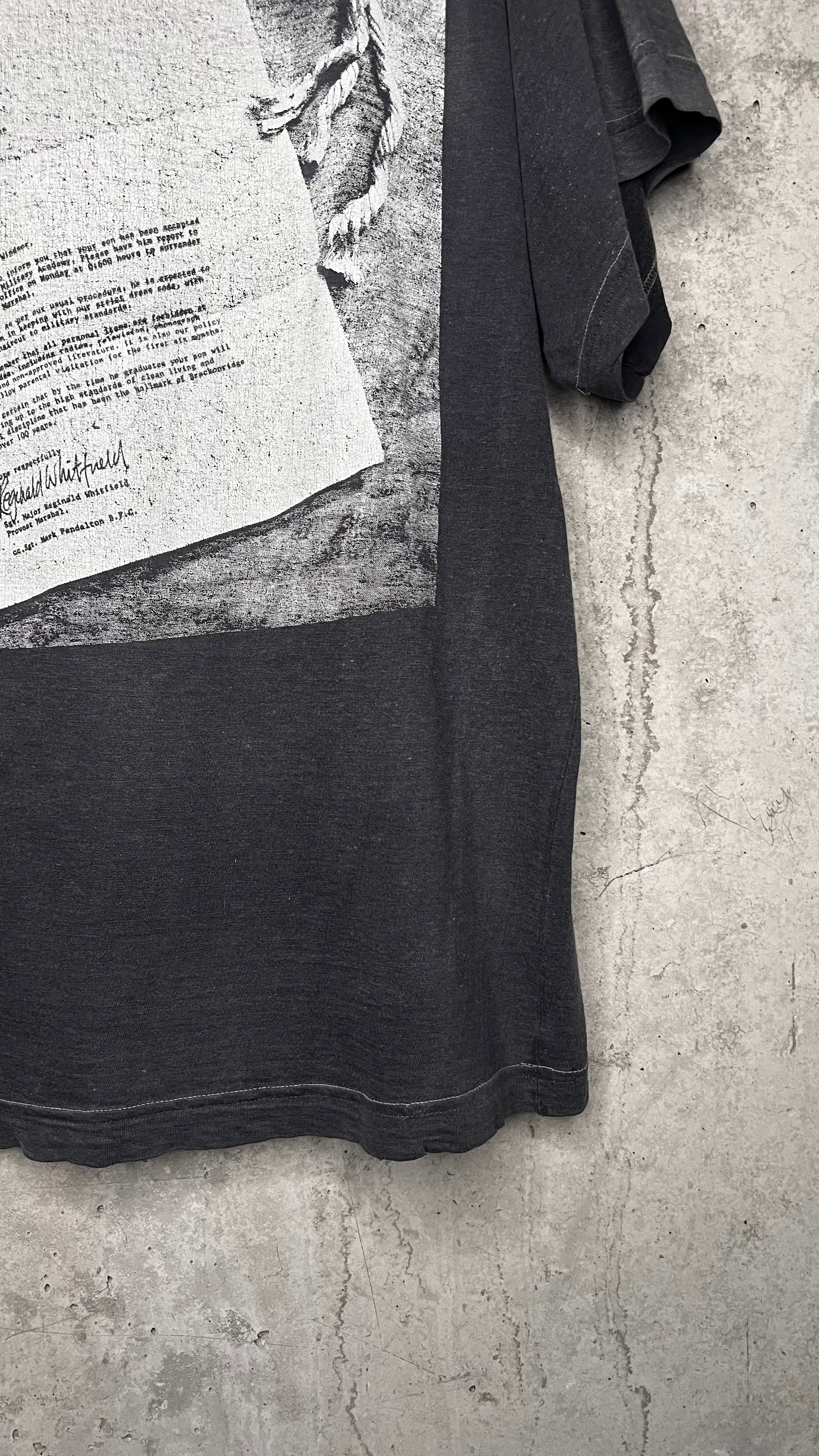 SLAYER MANDATORY SUICIDE HANGING BOY TEE | LIGHTLY THRASHED FADER #1