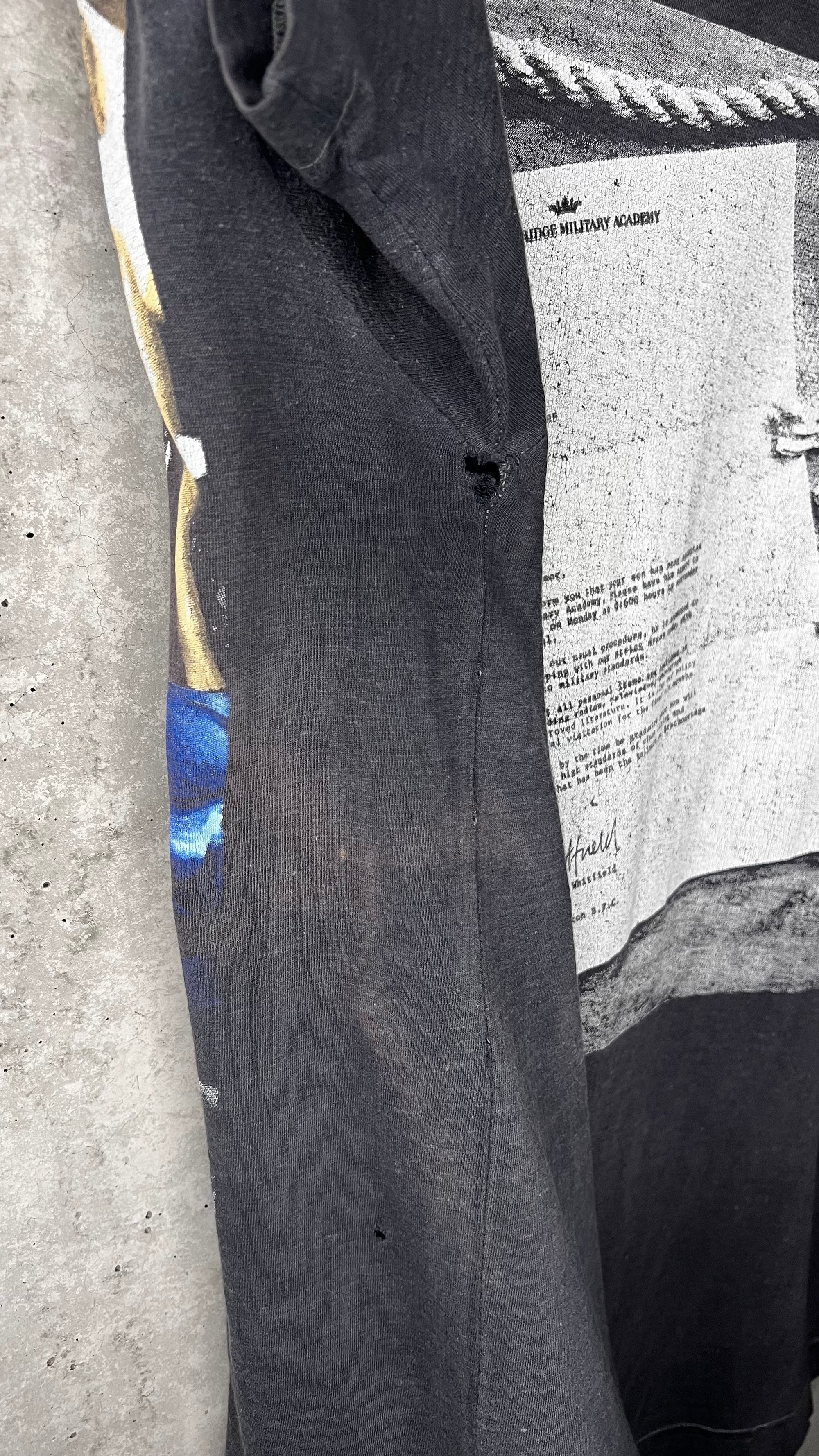 SLAYER MANDATORY SUICIDE HANGING BOY TEE | LIGHTLY THRASHED FADER #1