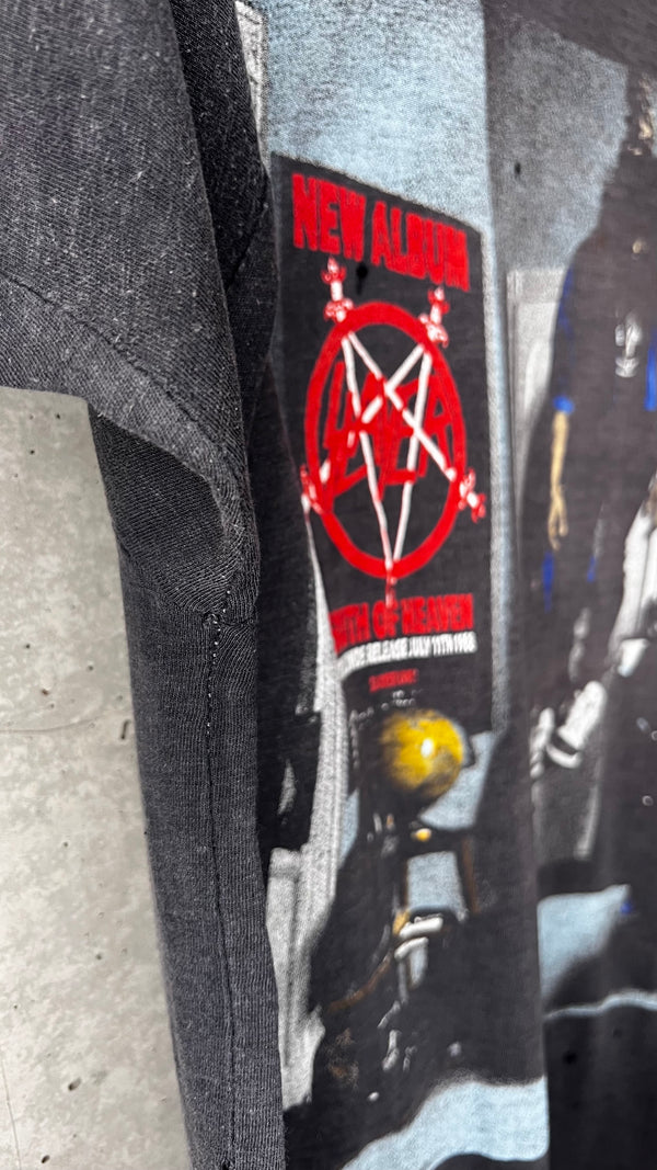 SLAYER MANDATORY SUICIDE HANGING BOY TEE | LIGHTLY THRASHED FADER #1
