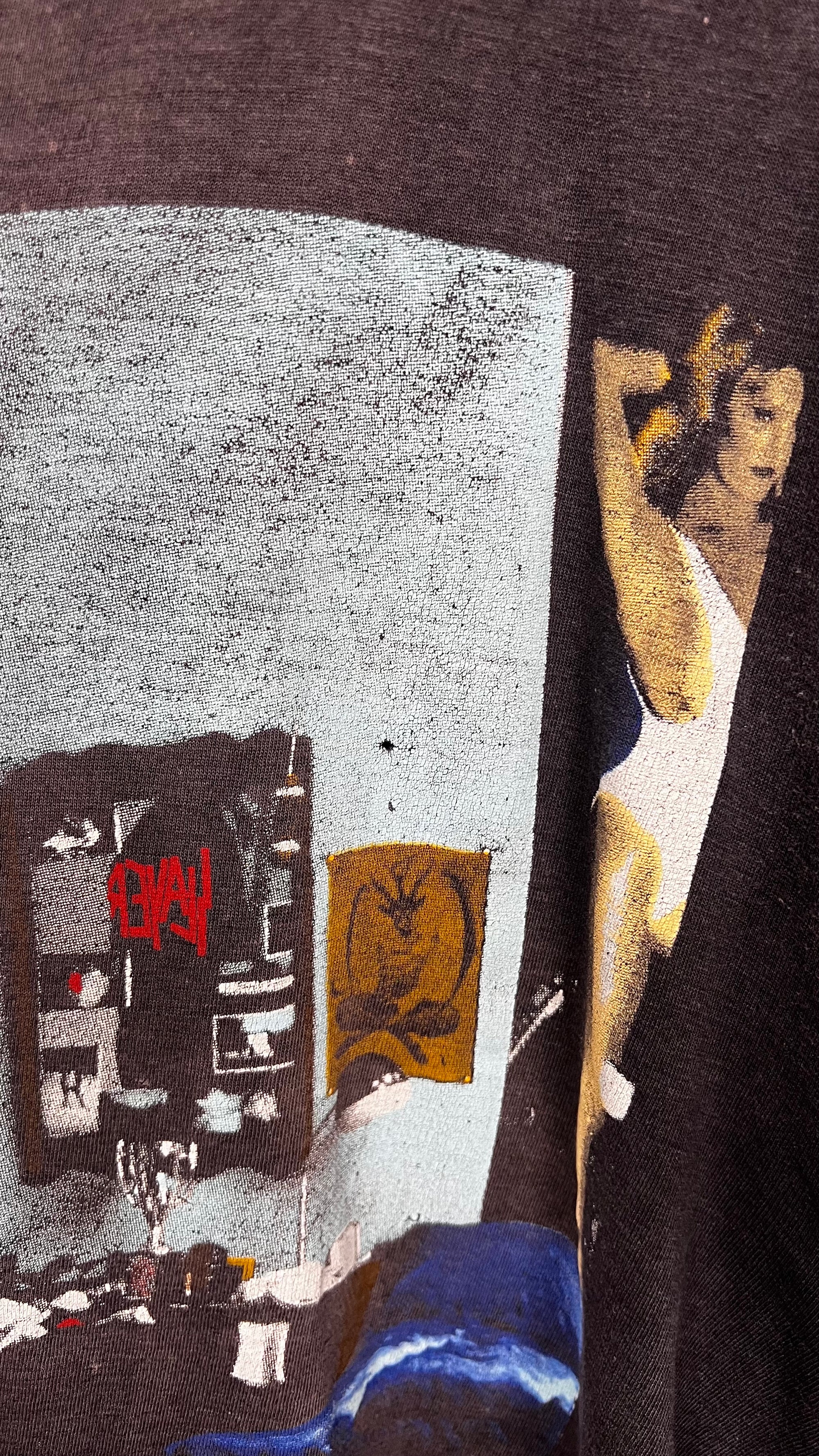 SLAYER MANDATORY SUICIDE HANGING BOY TEE | LIGHTLY THRASHED FADER #1