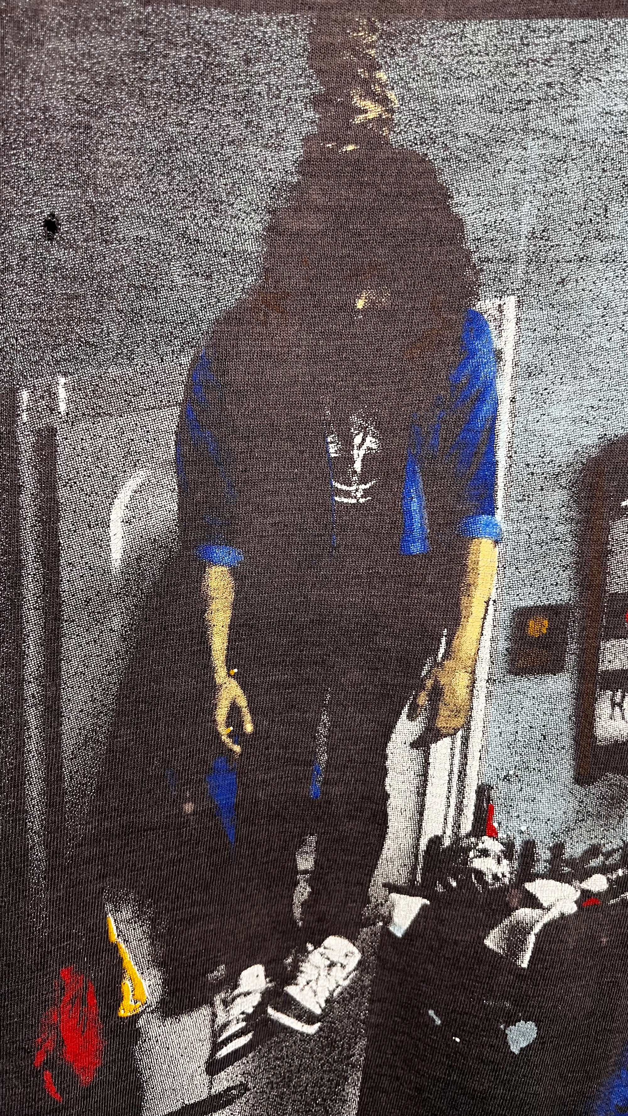 SLAYER MANDATORY SUICIDE HANGING BOY TEE | LIGHTLY THRASHED FADER #1
