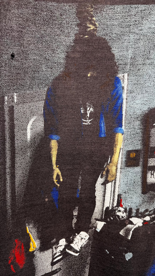 SLAYER MANDATORY SUICIDE HANGING BOY TEE | LIGHTLY THRASHED FADER #1