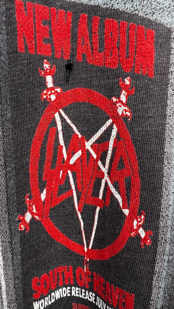 SLAYER MANDATORY SUICIDE HANGING BOY TEE | LIGHTLY THRASHED FADER #1