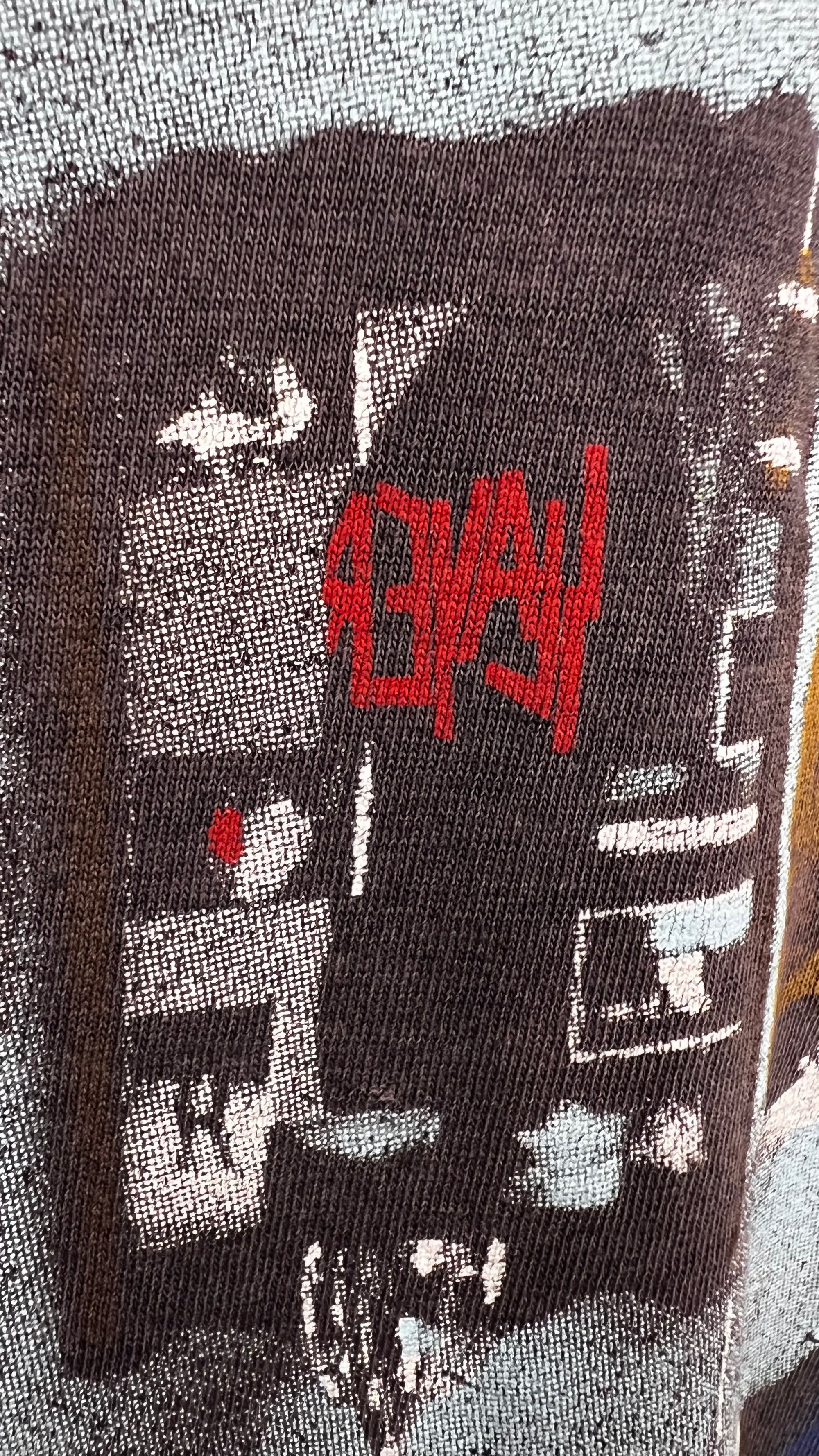 SLAYER MANDATORY SUICIDE HANGING BOY TEE | LIGHTLY THRASHED FADER #1