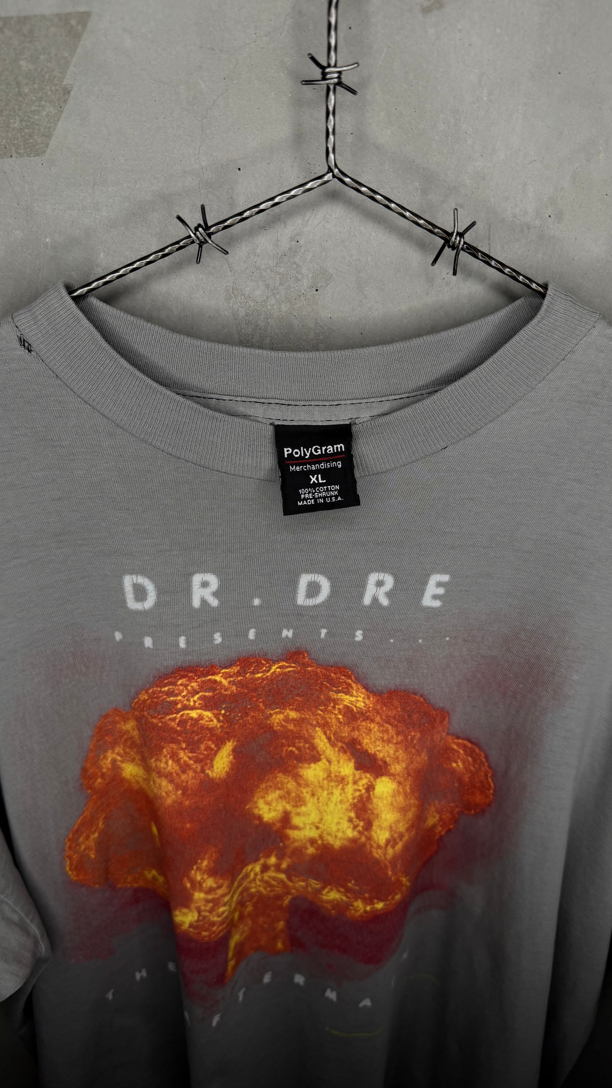 DR. DRE THE AFTERMATH PROMO TEE | CRAZY FADE