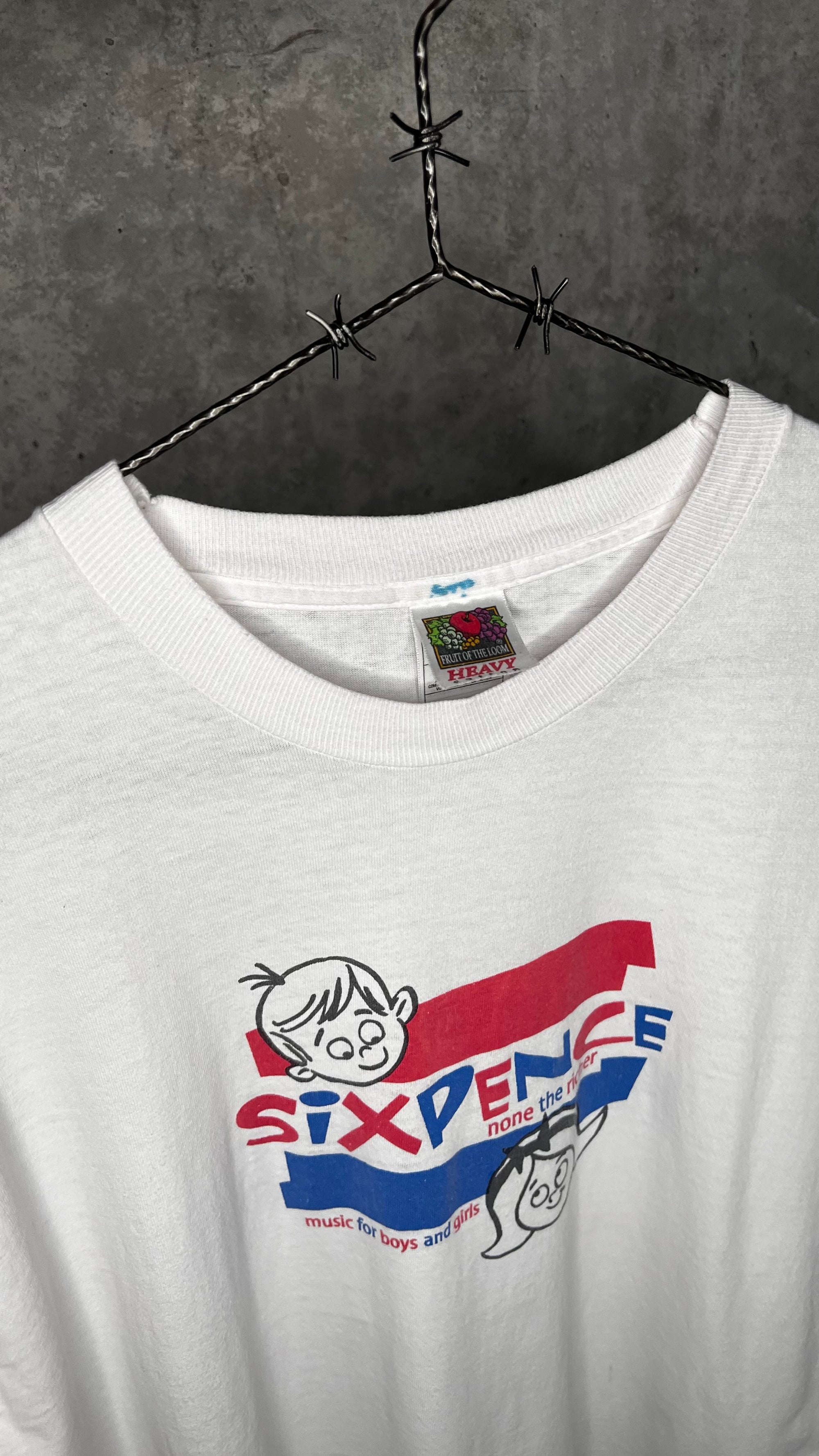 SIXPENCE NONE THE RICHER MUSIC FOR BOYS AND GIRLS TEE