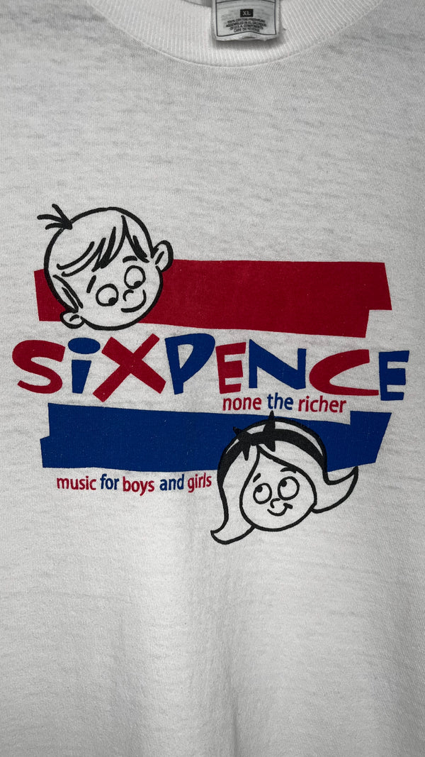 SIXPENCE NONE THE RICHER MUSIC FOR BOYS AND GIRLS TEE