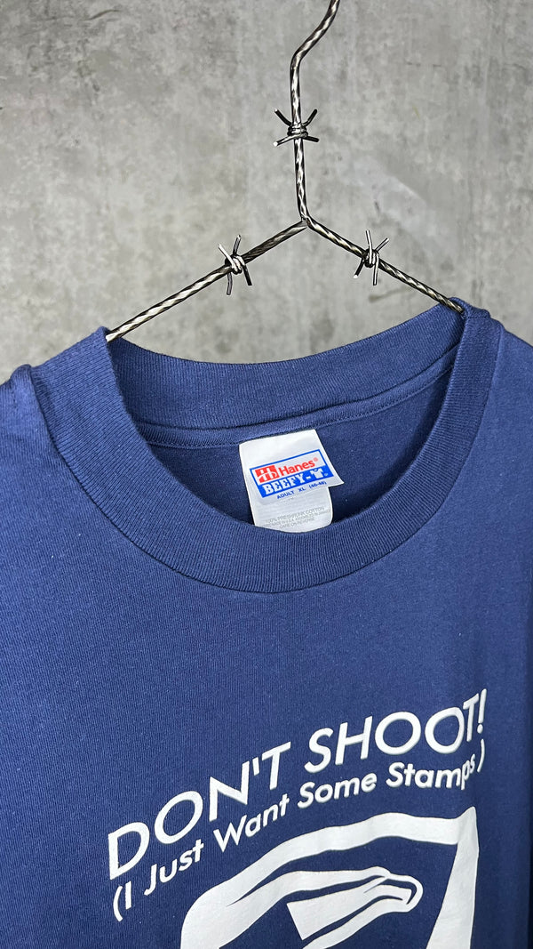 PROZAC GOING POSTAL USPS DRUG TEE | DON’T SHOOT! (I JUST WANT SOME STAMPS)