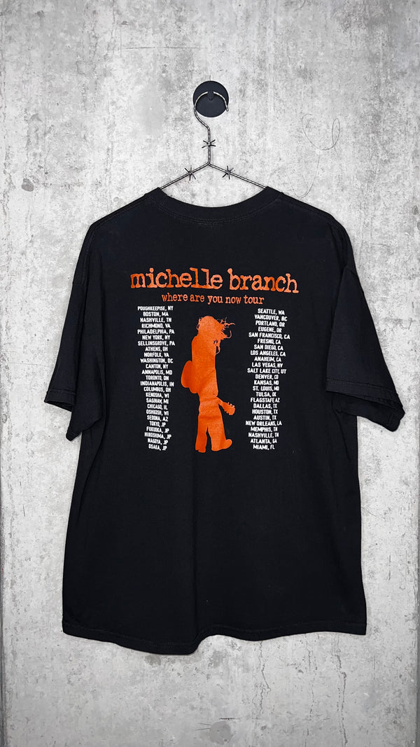 MICHELLE BRANCH HOTEL PAPER ALBUM PROMO TOUR TEE | ‘WHERE ARE YOU NOW?’