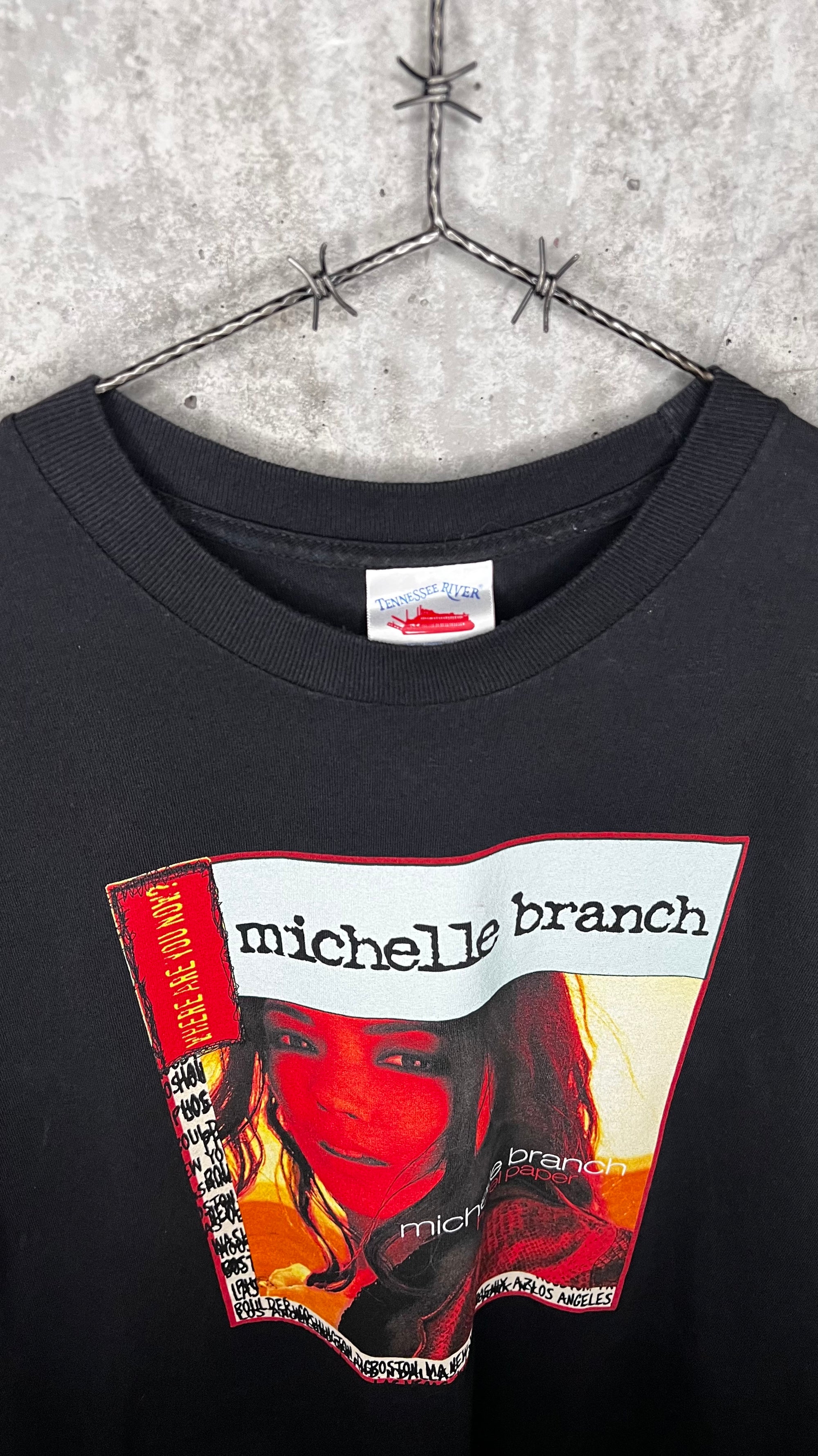 MICHELLE BRANCH HOTEL PAPER ALBUM PROMO TOUR TEE | ‘WHERE ARE YOU NOW?’