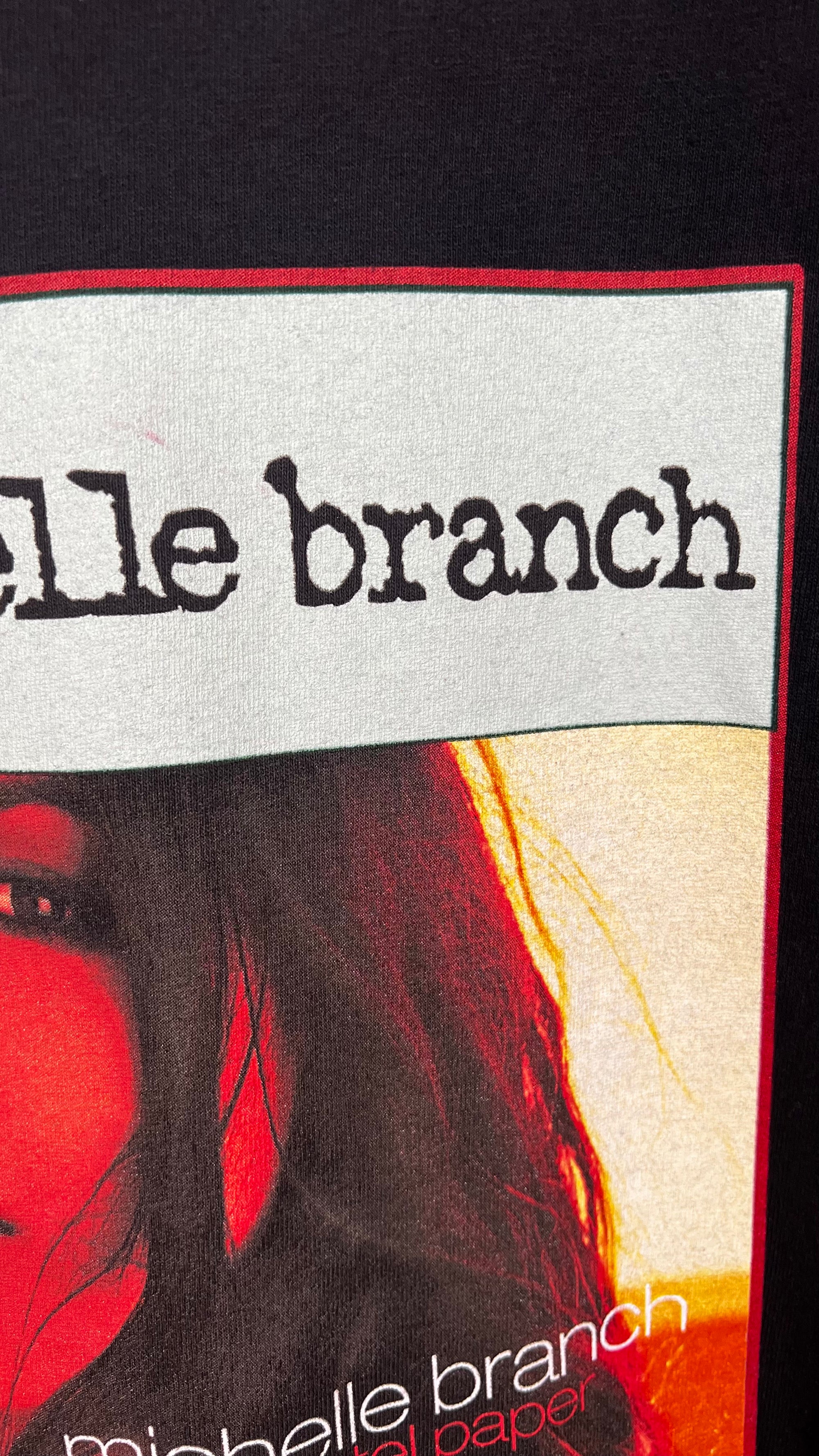 MICHELLE BRANCH HOTEL PAPER ALBUM PROMO TOUR TEE | ‘WHERE ARE YOU NOW?’