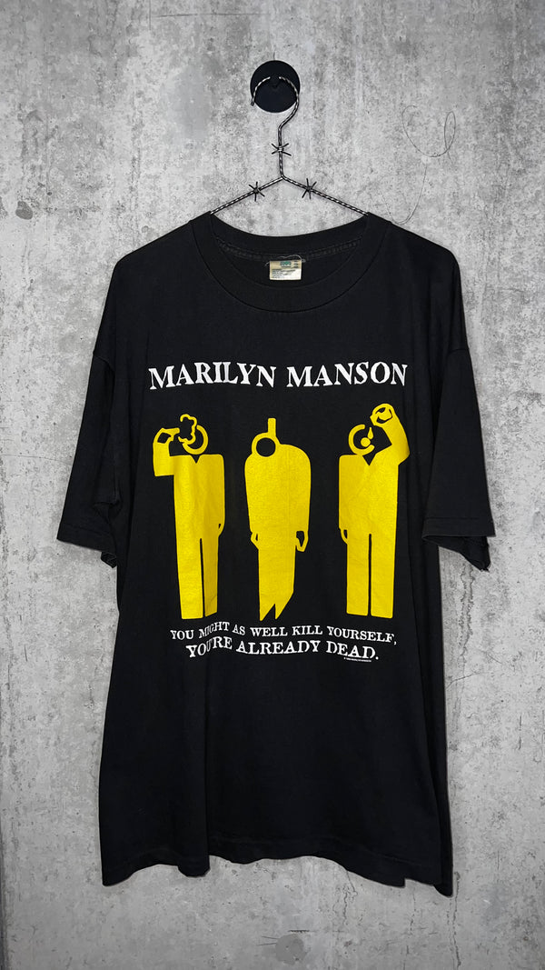 MARILYN MANSON ‘YOU MIGHT AS WELL KILL YOURSELF, YOU’RE ALREADY DEAD’ TEE