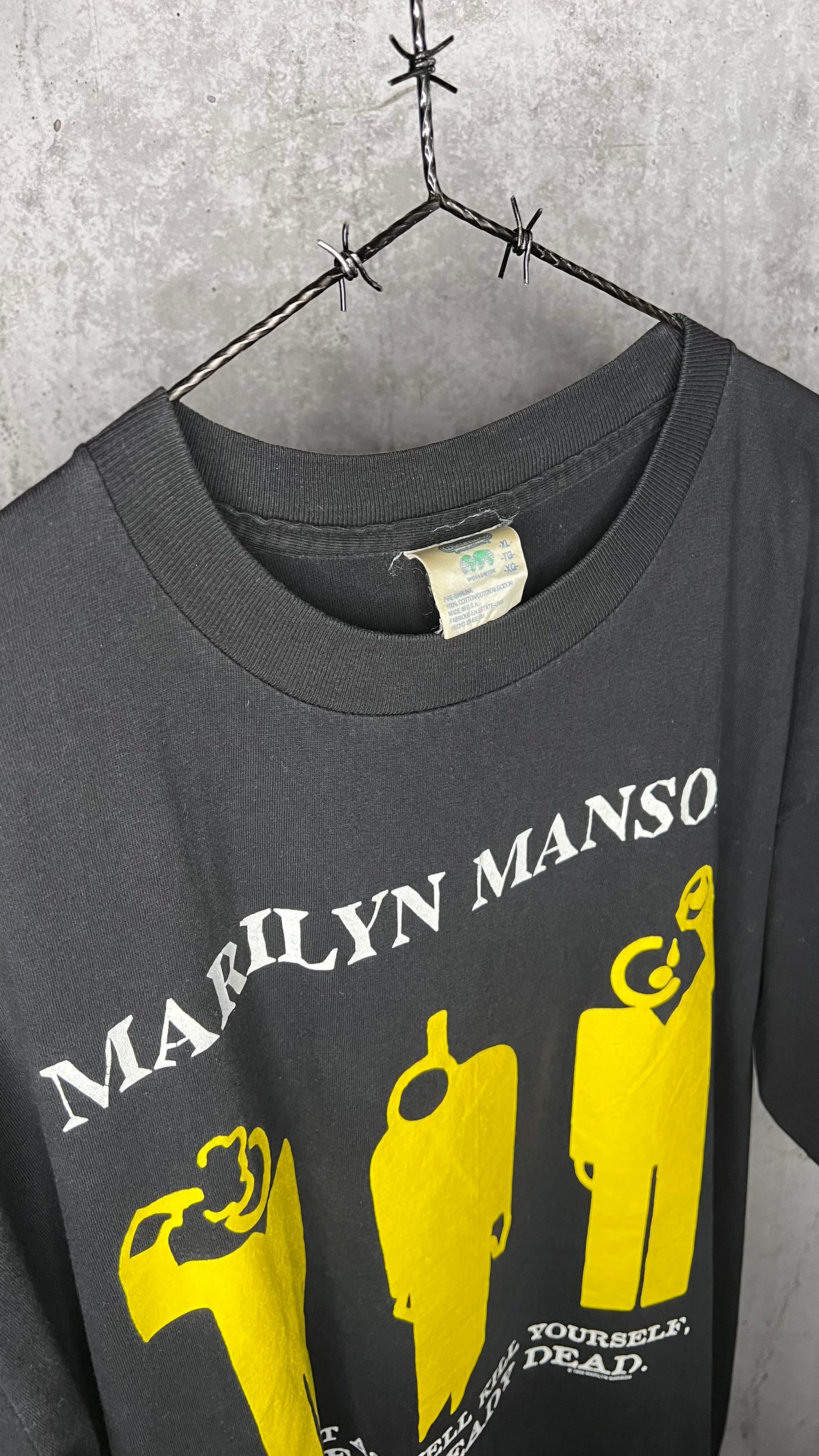 MARILYN MANSON ‘YOU MIGHT AS WELL KILL YOURSELF, YOU’RE ALREADY DEAD’ TEE
