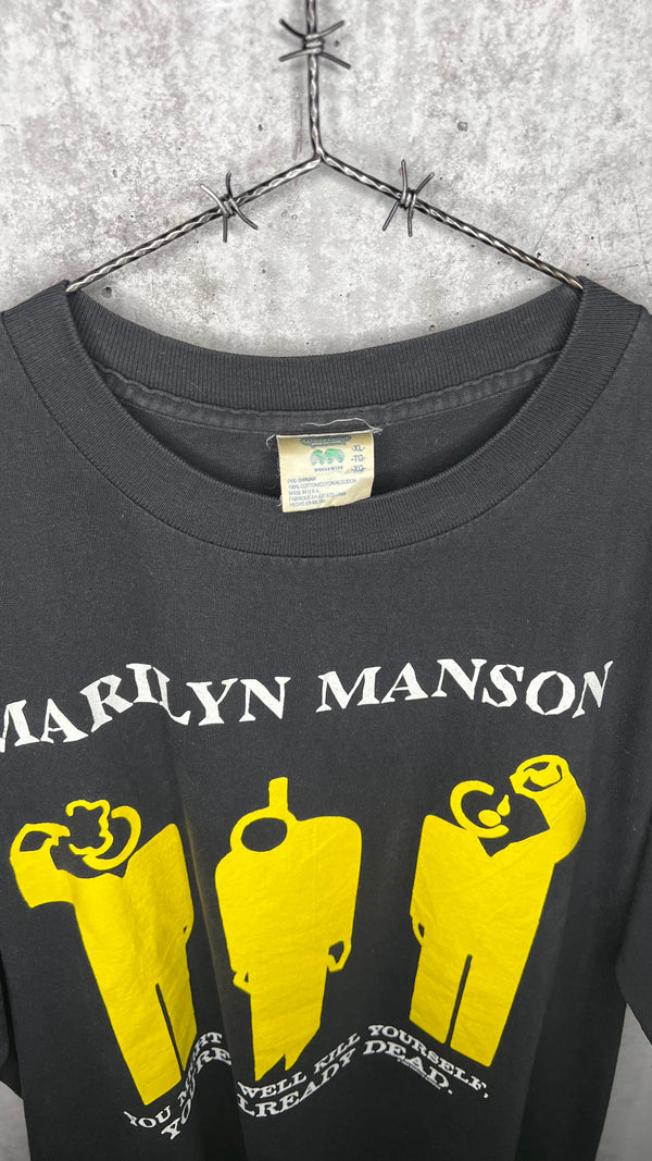 MARILYN MANSON ‘YOU MIGHT AS WELL KILL YOURSELF, YOU’RE ALREADY DEAD’ TEE