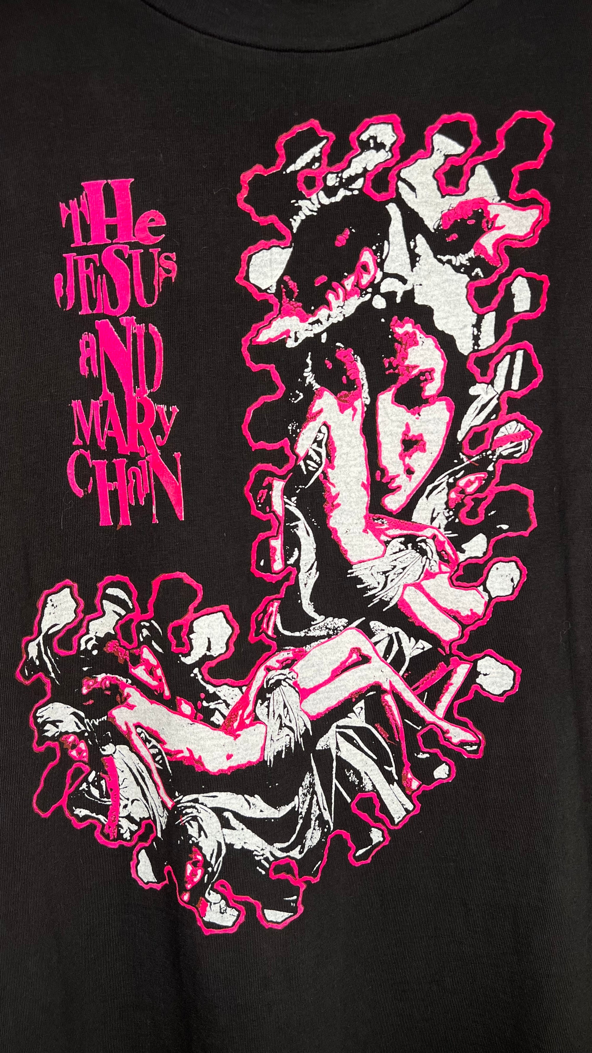 THE JESUS AND MARY CHAIN RARE BOOTLEG TEE