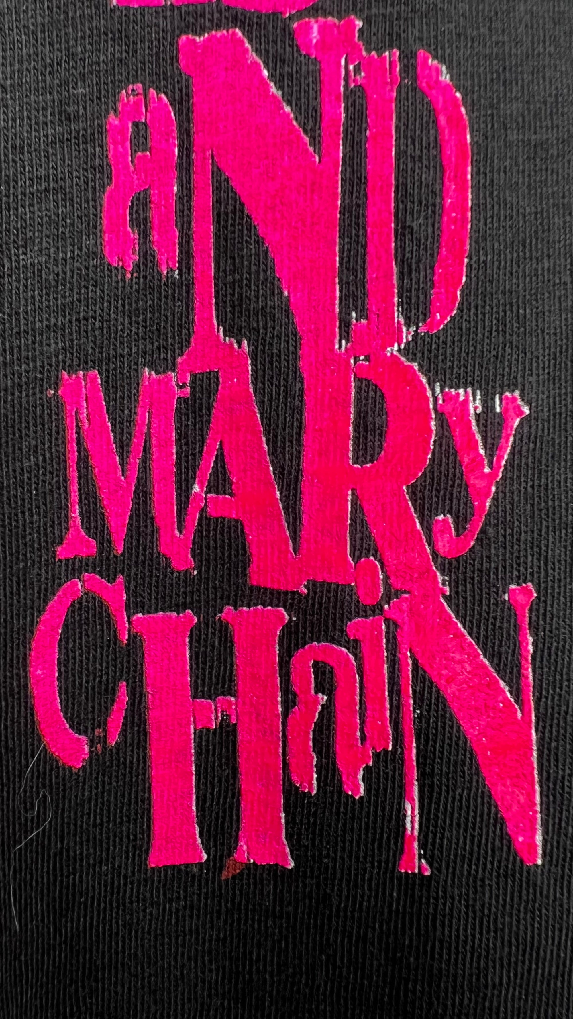 THE JESUS AND MARY CHAIN RARE BOOTLEG TEE
