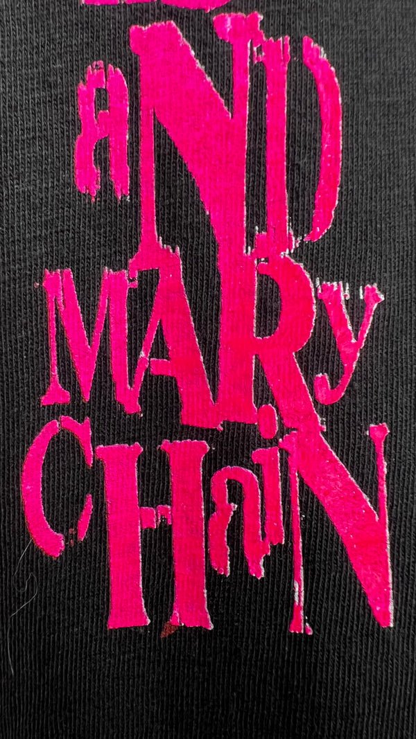 THE JESUS AND MARY CHAIN RARE BOOTLEG TEE