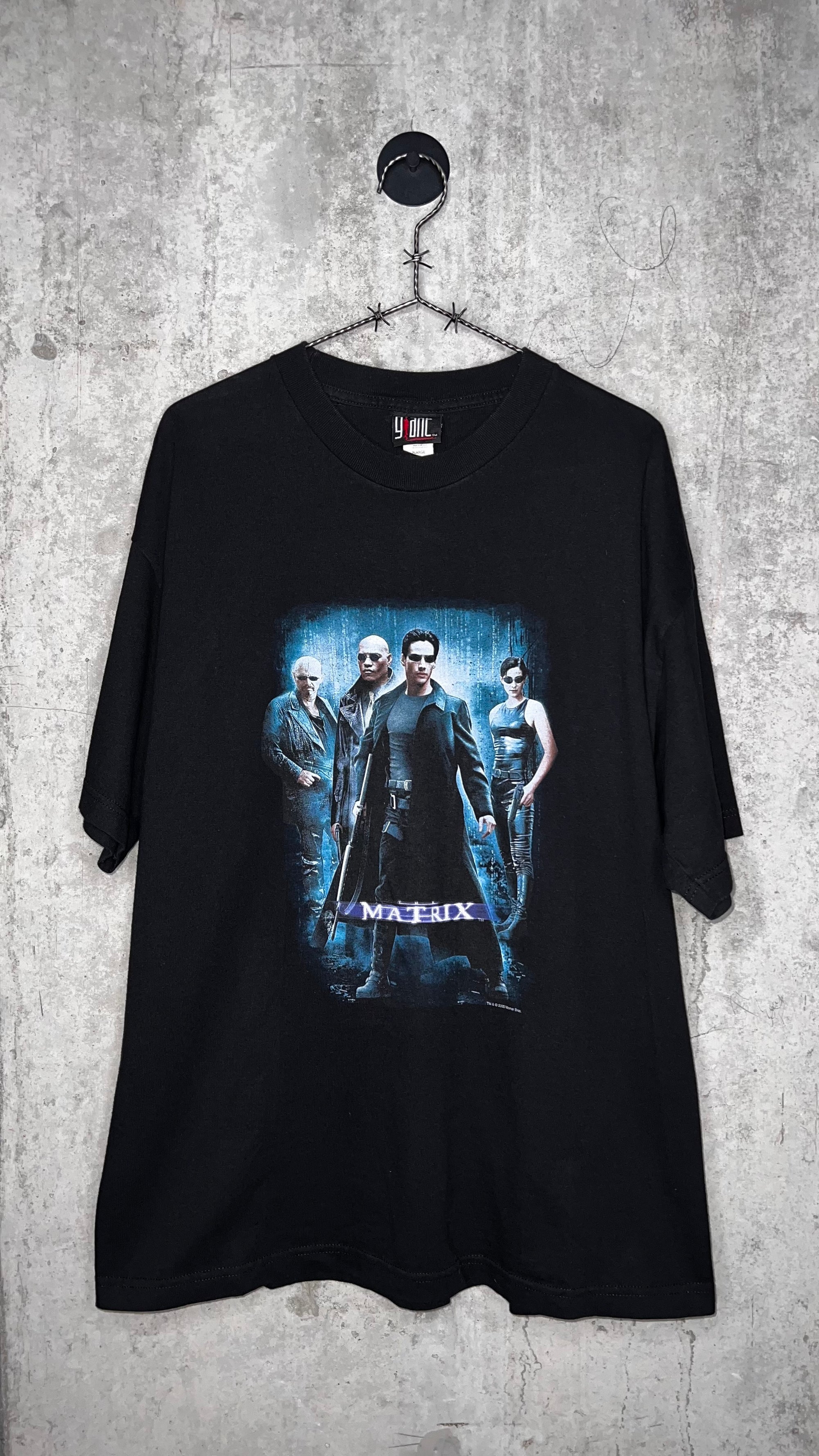 THE MATRIX POSTER PRINT MOVIE TEE | KEANU REEVES
