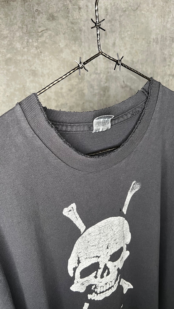 DEATH CIGARETTES TEE | ‘TOO BAD YOU’RE GONNA DIE’ | SKULL & CROSSBONES