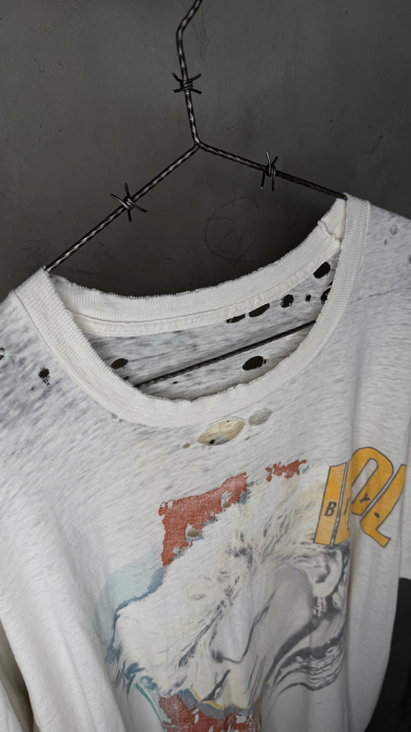 BILLY IDOL WHIPLASH SMILE THRASHED TEE
