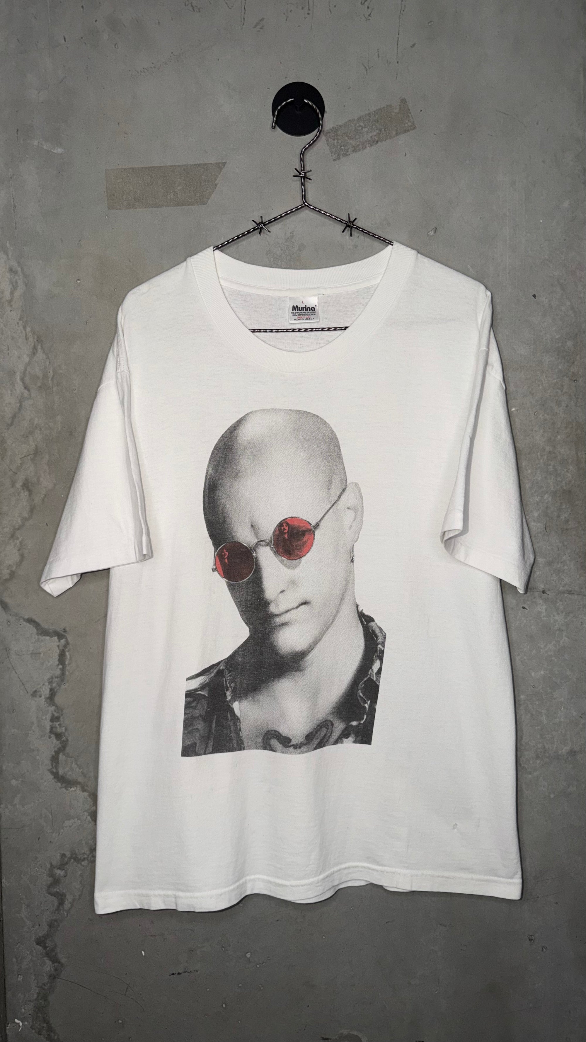 NATURAL BORN KILLERS BIG FACE MICKEY KNOX MOVIE TEE | WOODY HARRELSON