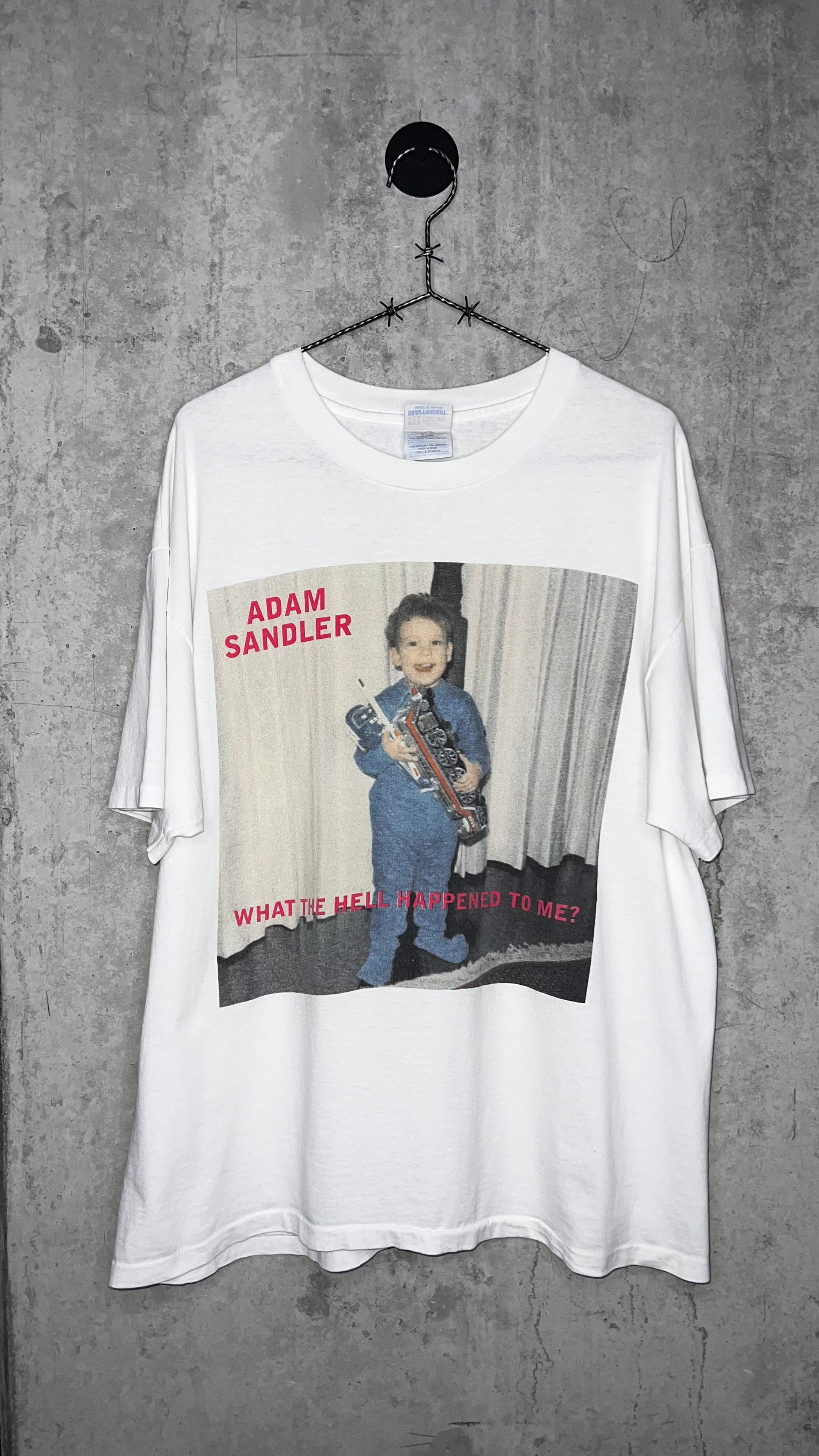 ADAM SANDLER SUMMER TOUR 96’ STANDUP COMEDY TEE | CHILD SANDLER | WHAT THE HELL HAPPENED TO ME?