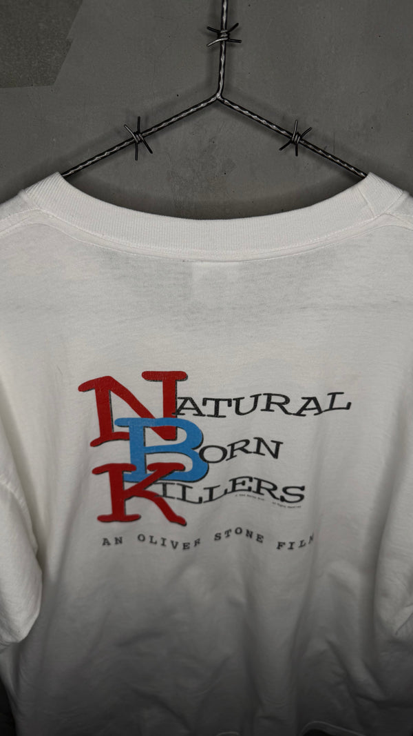 NATURAL BORN KILLERS BIG FACE MICKEY KNOX MOVIE TEE | WOODY HARRELSON