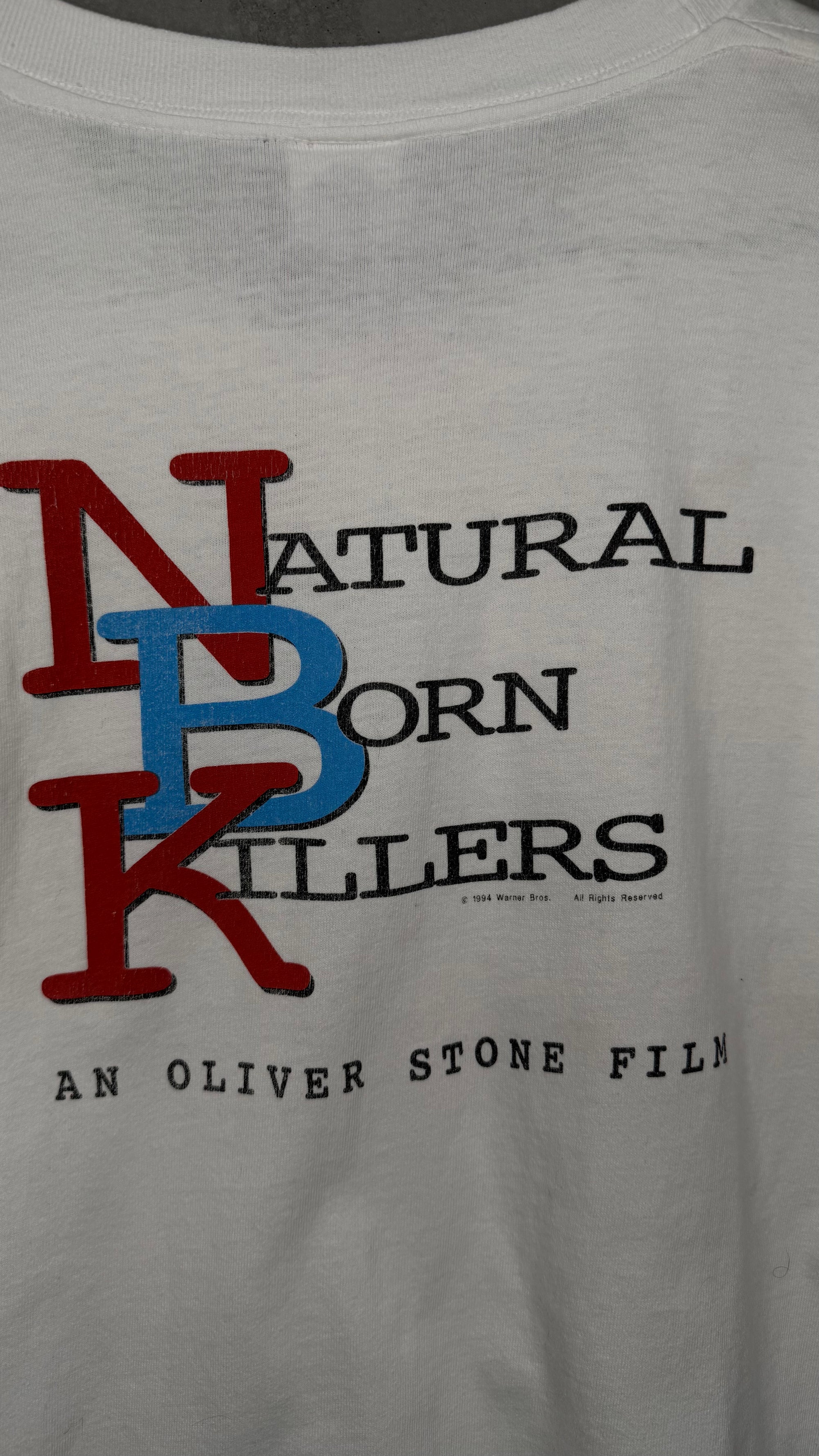 NATURAL BORN KILLERS BIG FACE MICKEY KNOX MOVIE TEE | WOODY HARRELSON