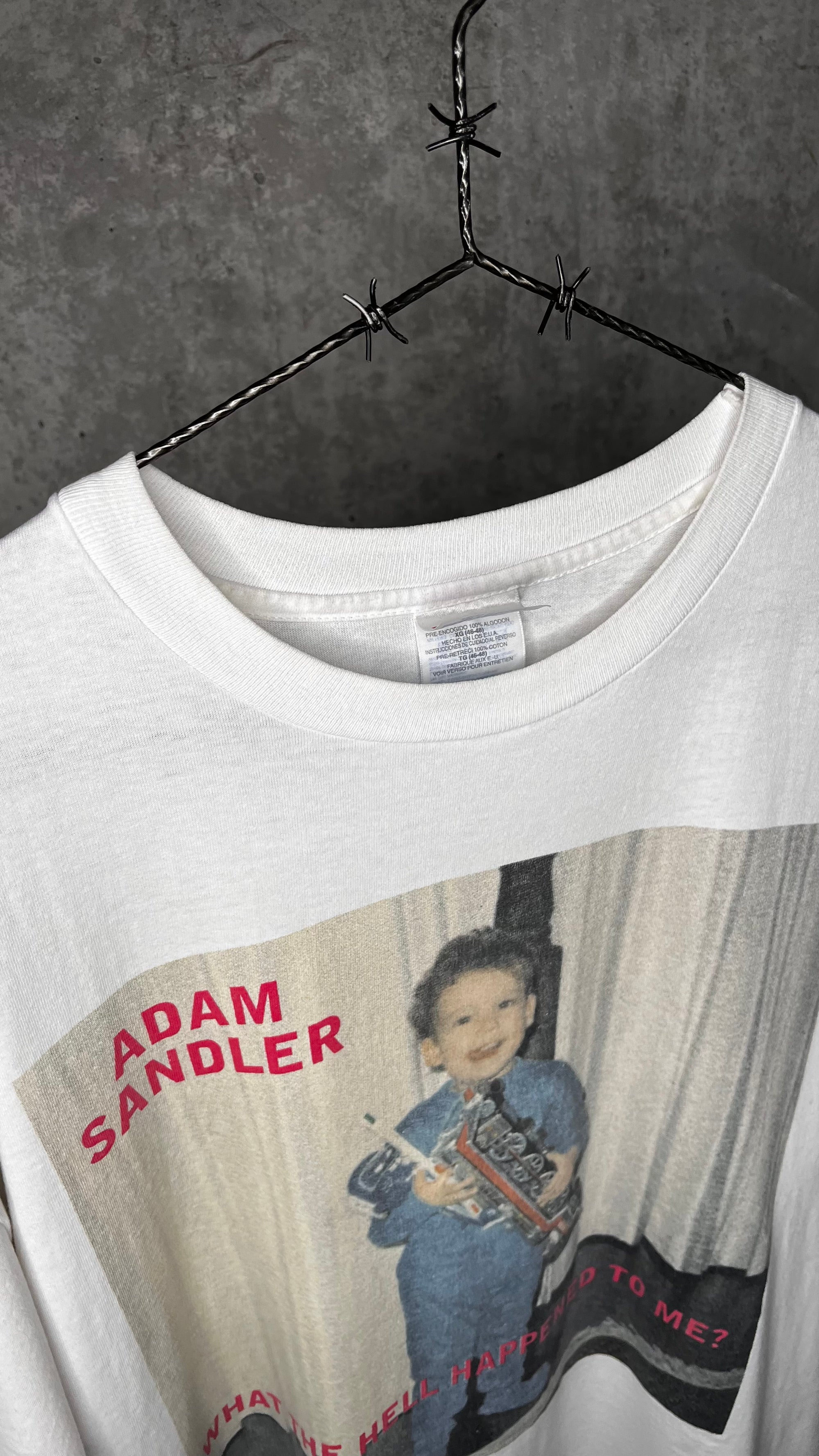 ADAM SANDLER SUMMER TOUR 96’ STANDUP COMEDY TEE | CHILD SANDLER | WHAT THE HELL HAPPENED TO ME?