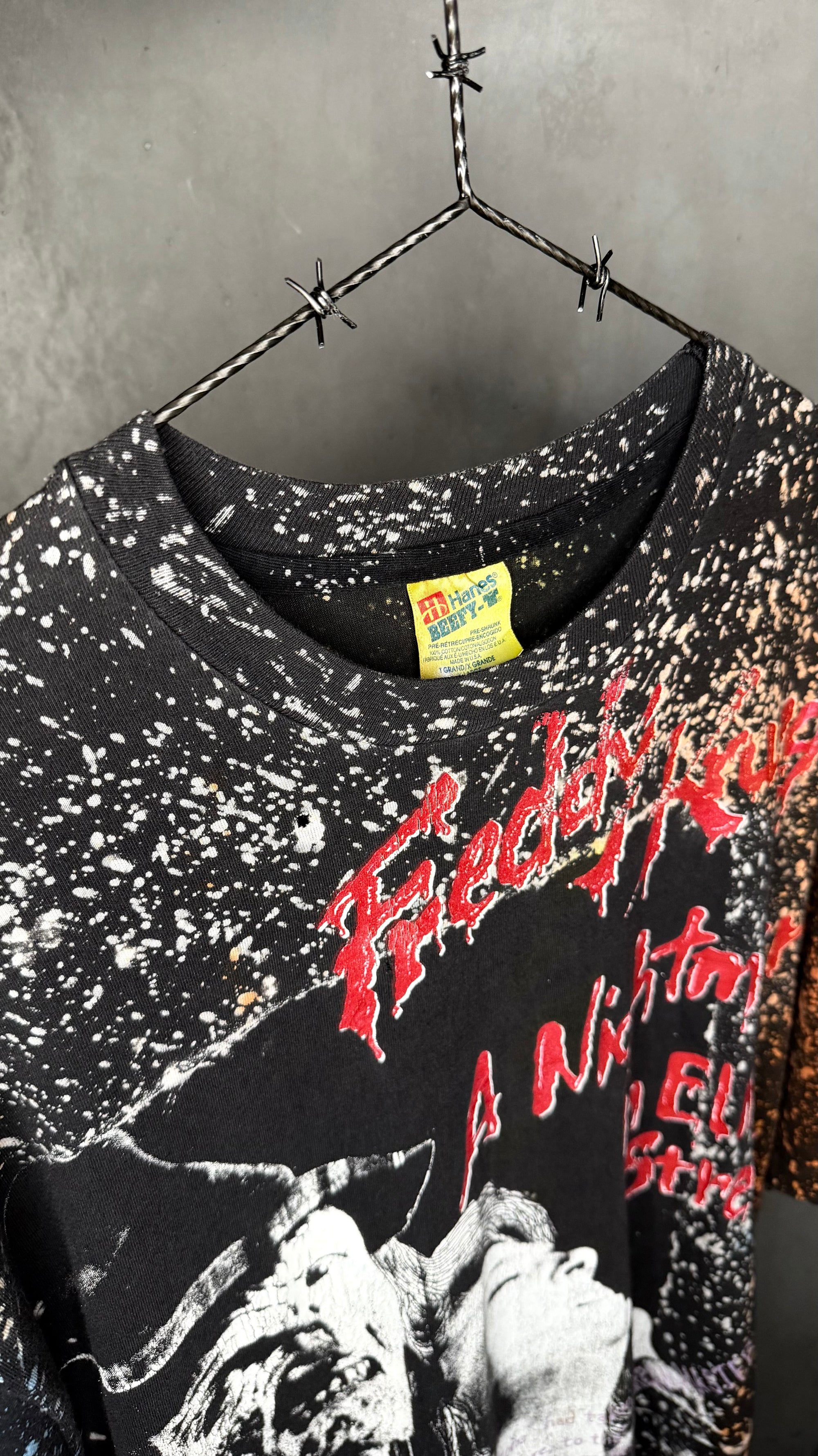 FREDDY KRUEGER ‘A NIGHTMARE ON ELM STREET’ PEYOTE TEE | HORROR MOVIE TEE