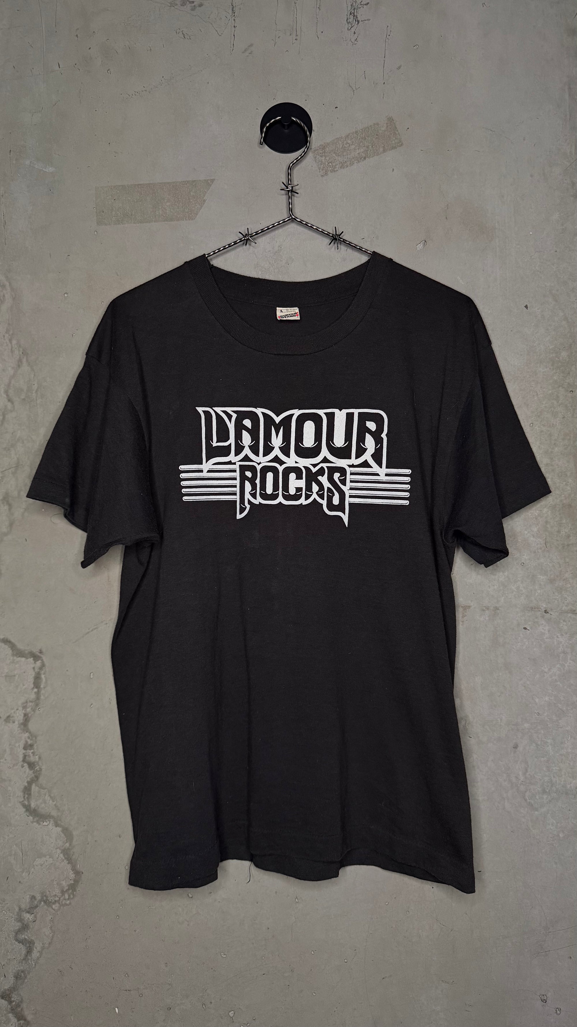 L’AMOUR NYC FAMOUS ROCK & METAL VENUE MERCH TEE | ‘ROCK CAPITOL OF BROOKLYN’