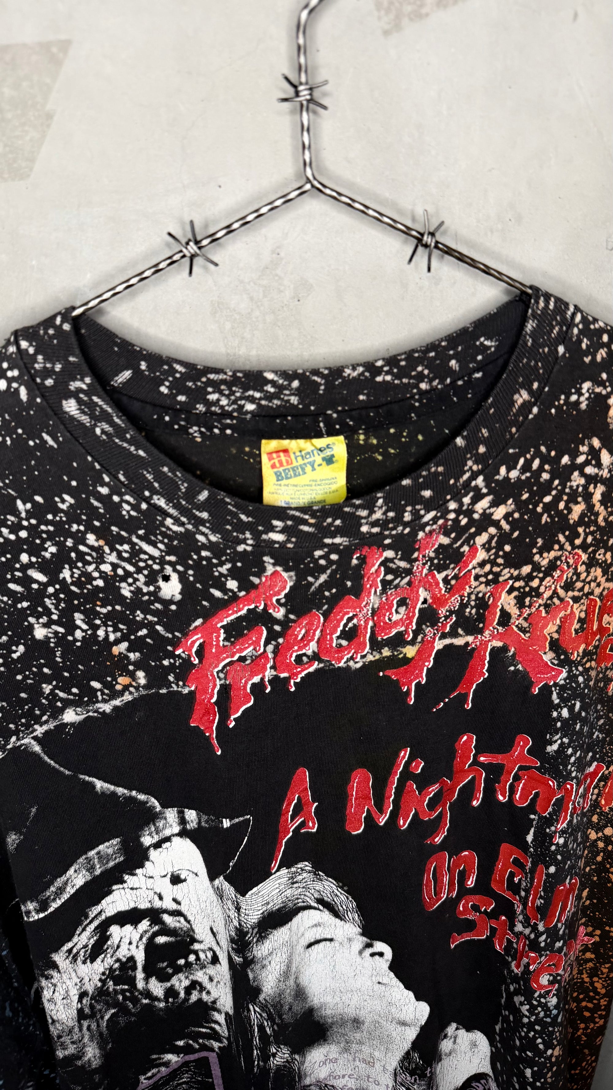 FREDDY KRUEGER ‘A NIGHTMARE ON ELM STREET’ PEYOTE TEE | HORROR MOVIE TEE