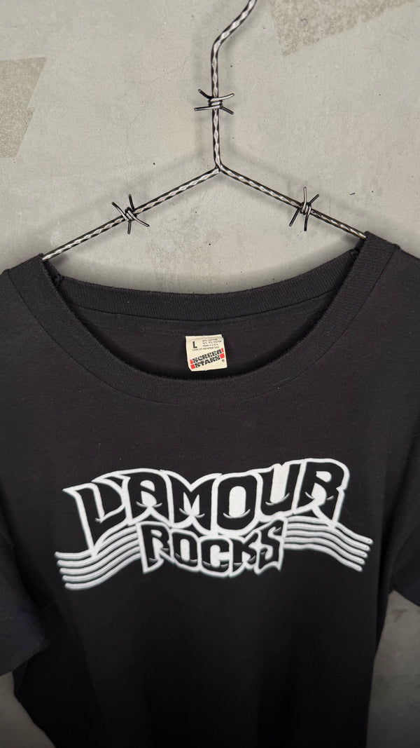 L’AMOUR NYC FAMOUS ROCK & METAL VENUE MERCH TEE | ‘ROCK CAPITOL OF BROOKLYN’