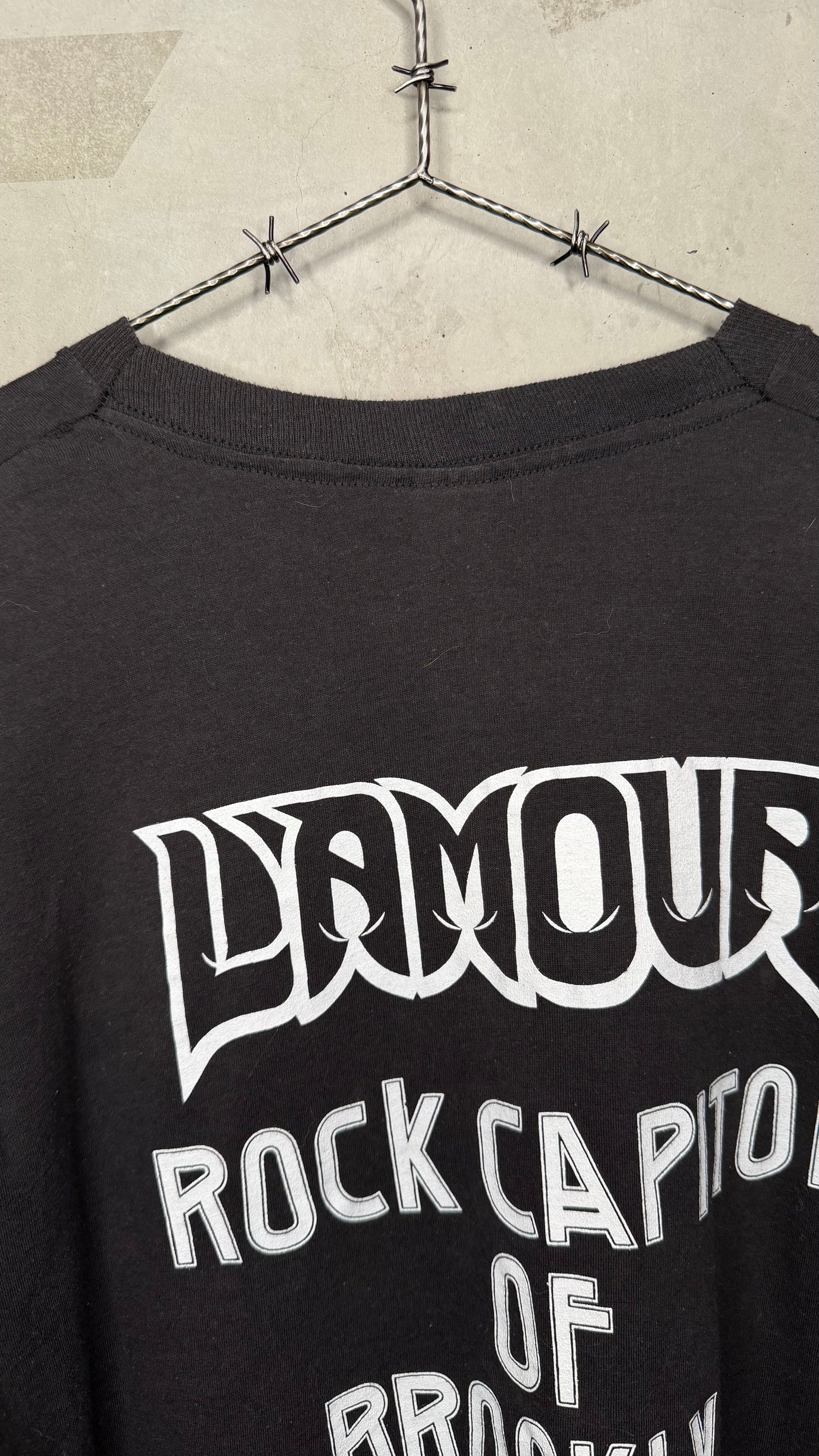 L’AMOUR NYC FAMOUS ROCK & METAL VENUE MERCH TEE | ‘ROCK CAPITOL OF BROOKLYN’
