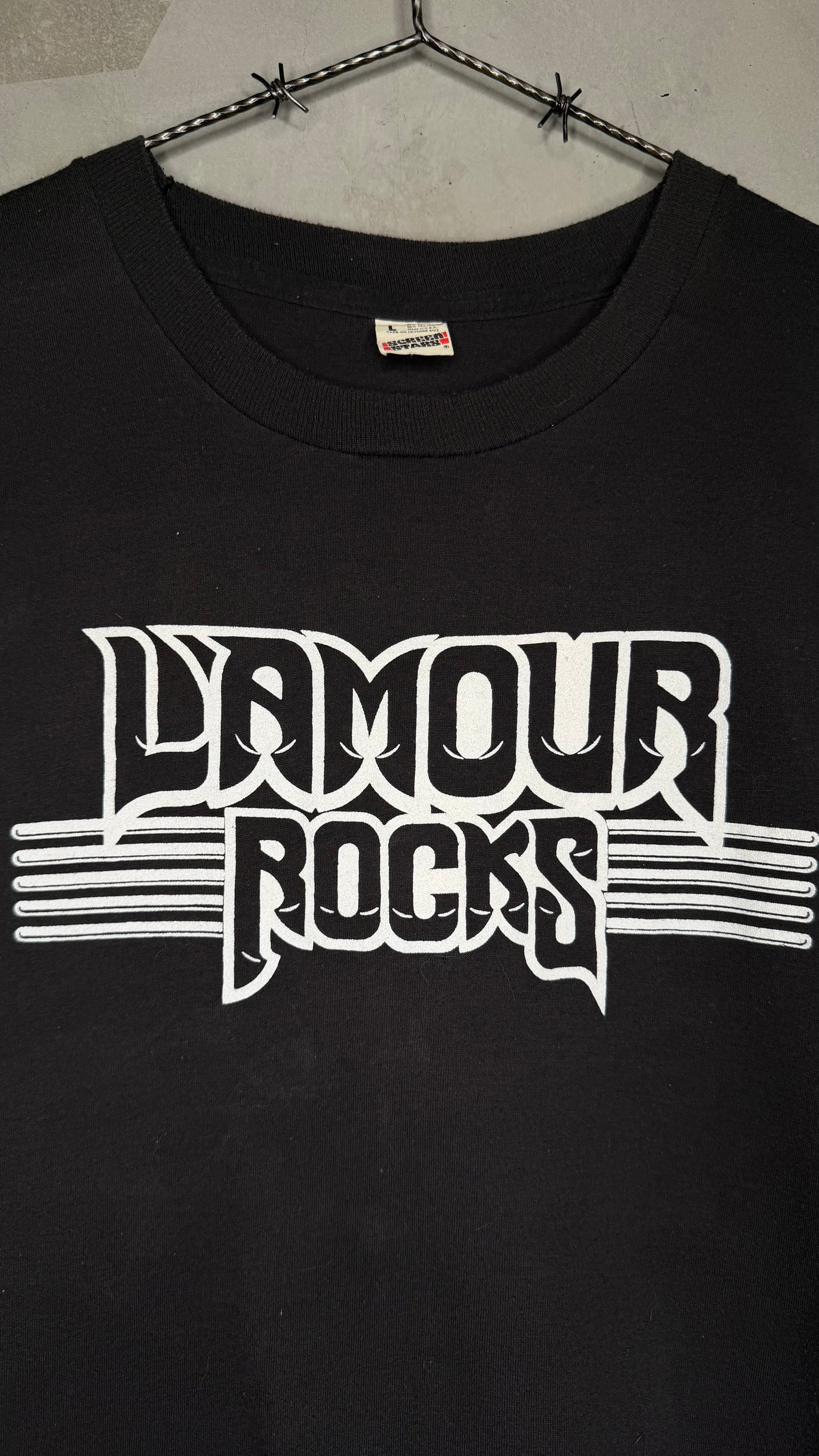 L’AMOUR NYC FAMOUS ROCK & METAL VENUE MERCH TEE | ‘ROCK CAPITOL OF BROOKLYN’