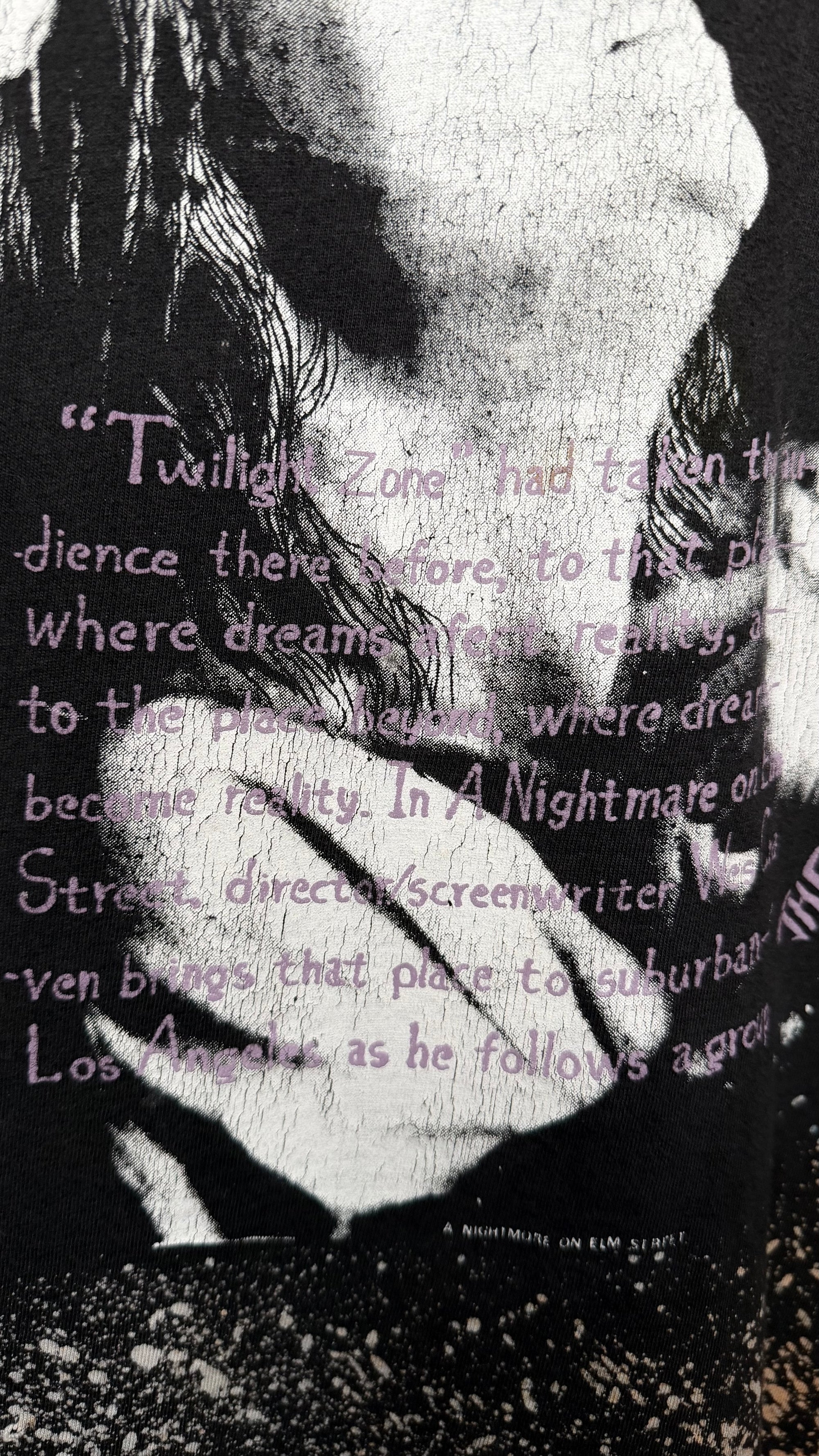 FREDDY KRUEGER ‘A NIGHTMARE ON ELM STREET’ PEYOTE TEE | HORROR MOVIE TEE