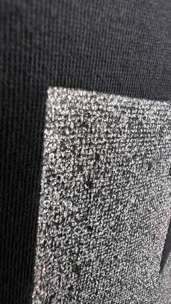 RED HOT CHILI PEPPERS EURO FALL TOUR 90’ LONGSLEEVE TEE | SILVER GLITTER LOGO TEE