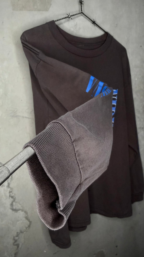 NIRVANA IN UTERO RAPE ME EURO BOOTLEG LONGSLEEVE TEE