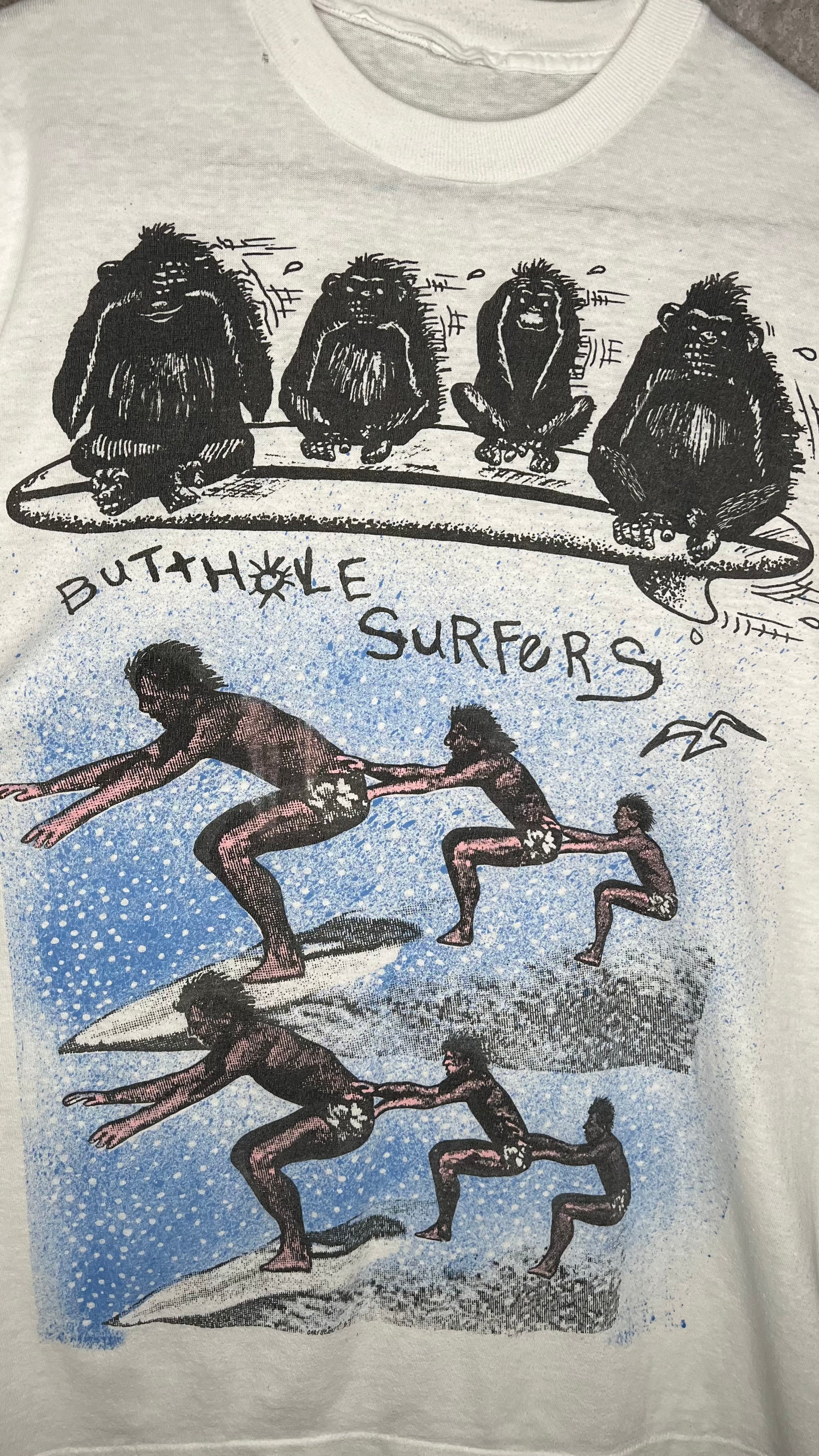 BUTTHOLE SURFERS SEE NO EVIL TEE 87’