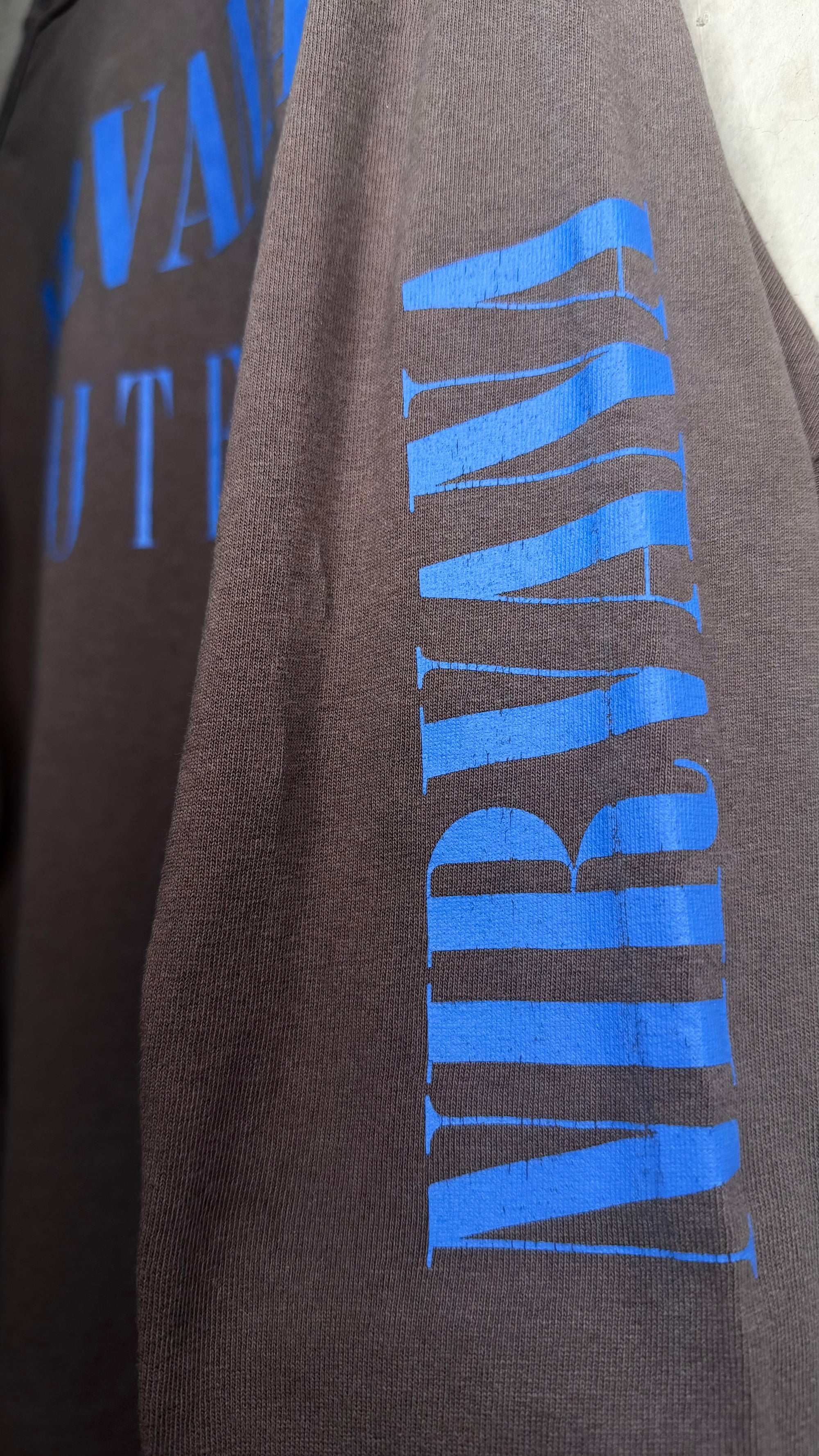 NIRVANA IN UTERO RAPE ME EURO BOOTLEG LONGSLEEVE TEE