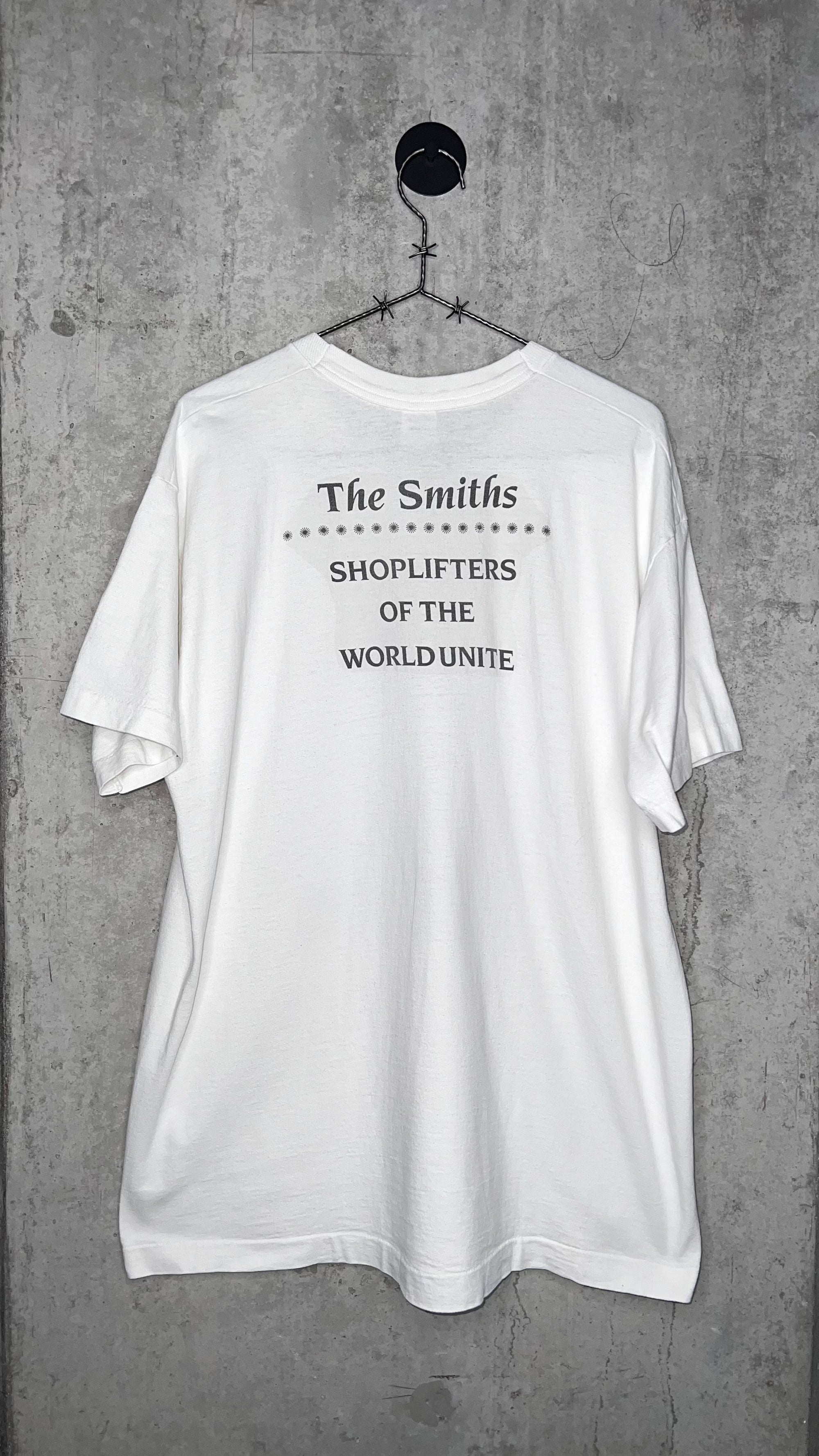 THE SMITHS ‘SHOPLIFTERS OF THE WORLD UNITE’ ELVIS PORTRAIT TEE