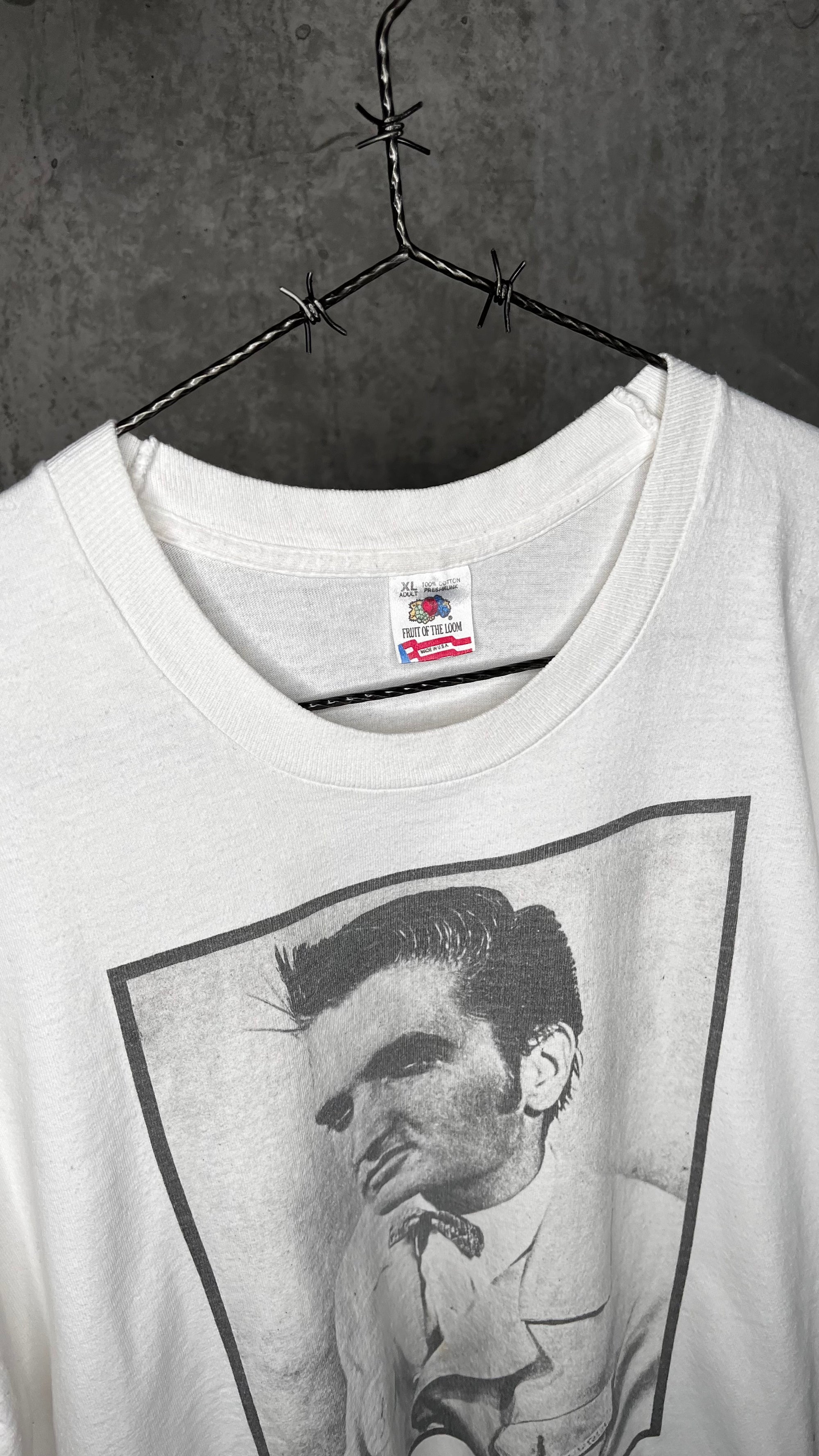 THE SMITHS ‘SHOPLIFTERS OF THE WORLD UNITE’ ELVIS PORTRAIT TEE