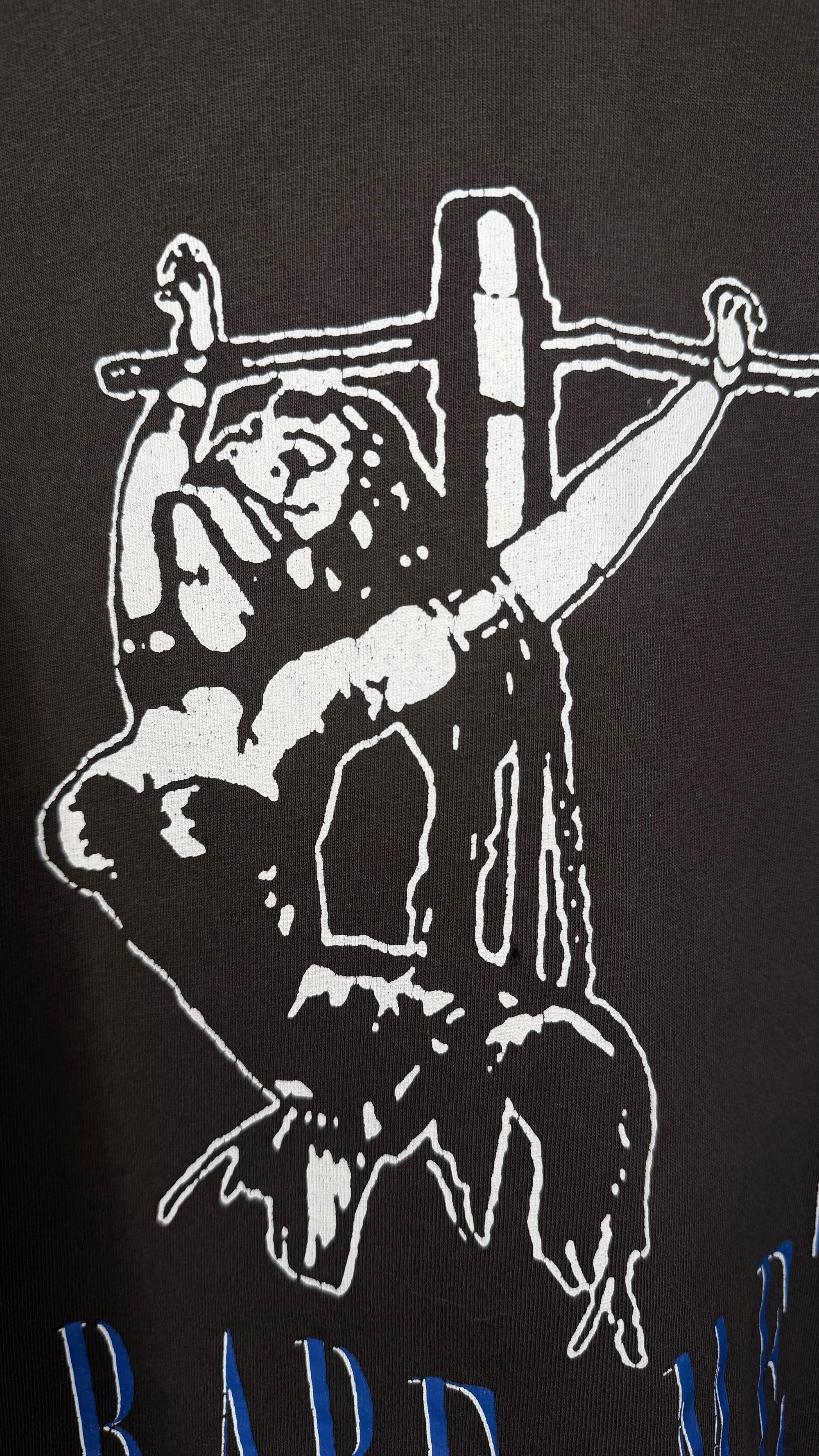 NIRVANA IN UTERO RAPE ME EURO BOOTLEG LONGSLEEVE TEE