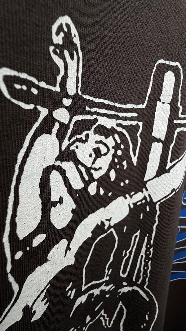 NIRVANA IN UTERO RAPE ME EURO BOOTLEG LONGSLEEVE TEE